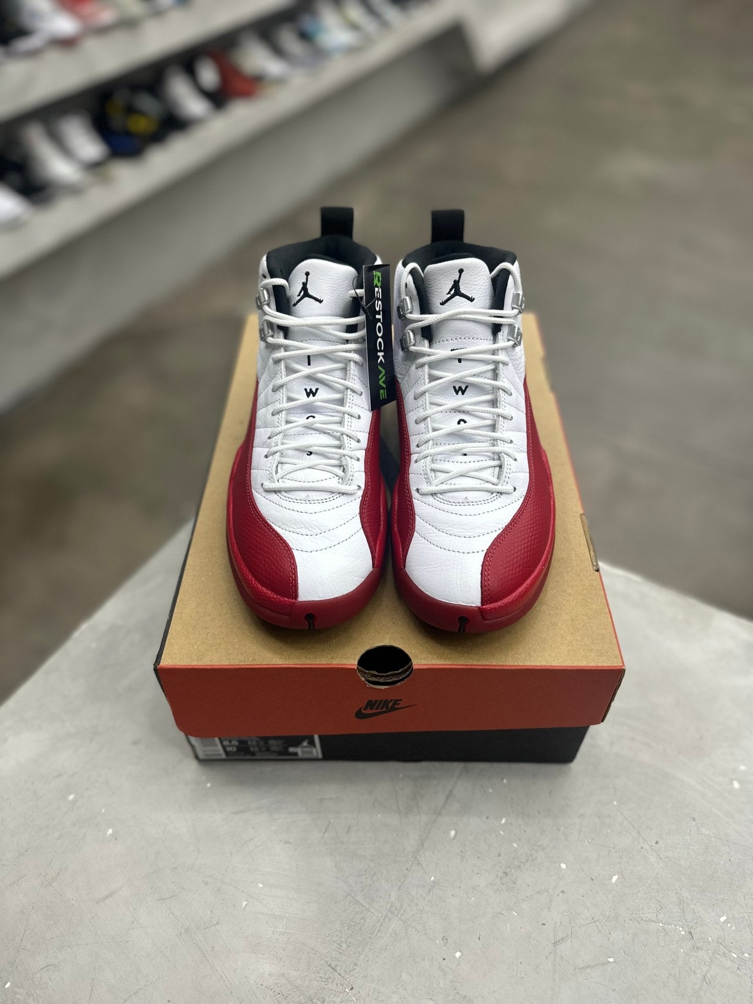 Jordan 12 Retro Cherry Sz 8.5 (PREOWNED) - Restock AveJordan 12 Retro Cherry Sz 8.5 (PREOWNED)Restock AveRestock Ave8.5Restock Ave