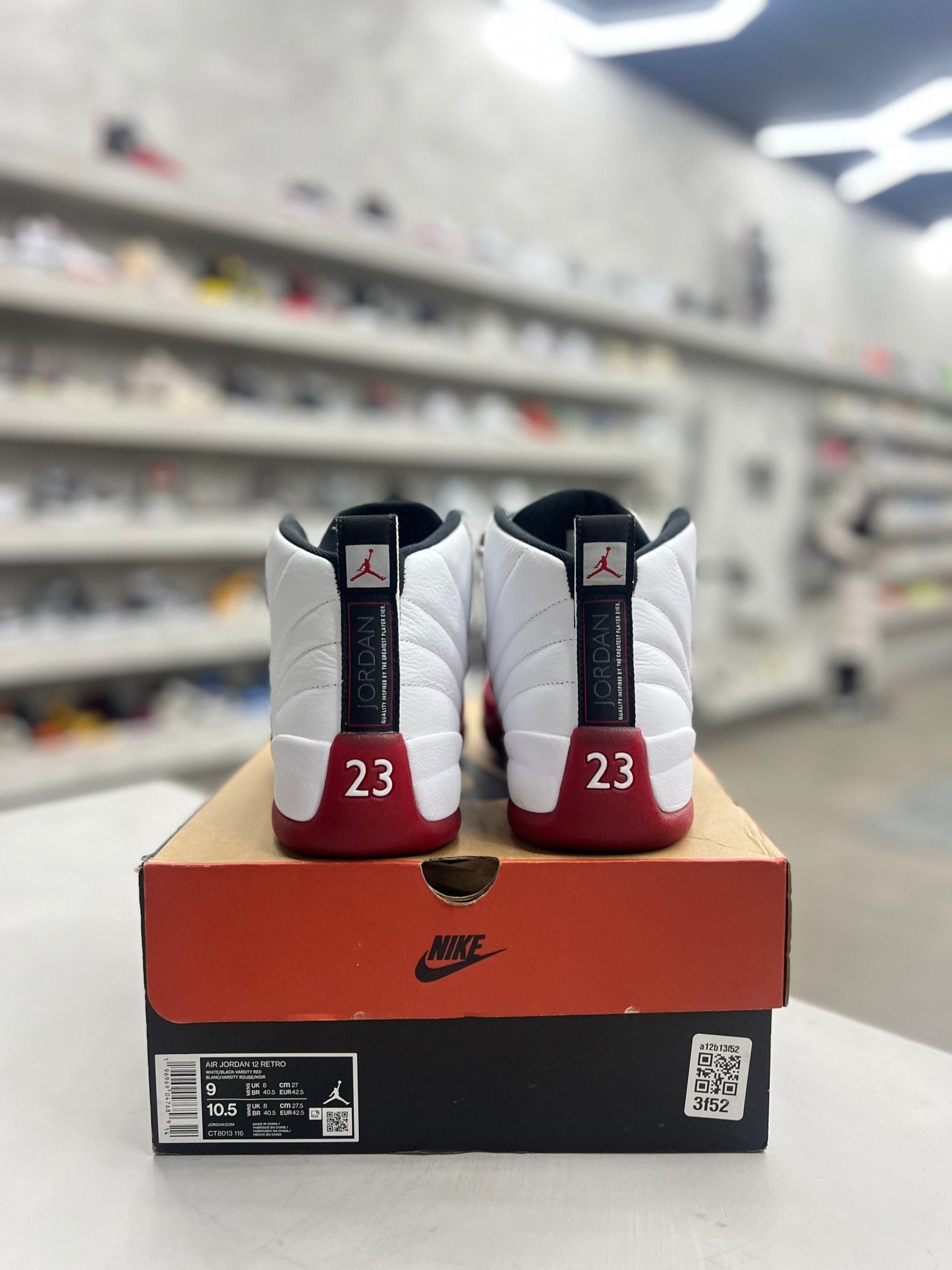 Jordan 12 Retro Cherry Sz 9 (PREOWNED) - Restock AveJordan 12 Retro Cherry Sz 9 (PREOWNED)Restock AveRestock Ave9Restock Ave