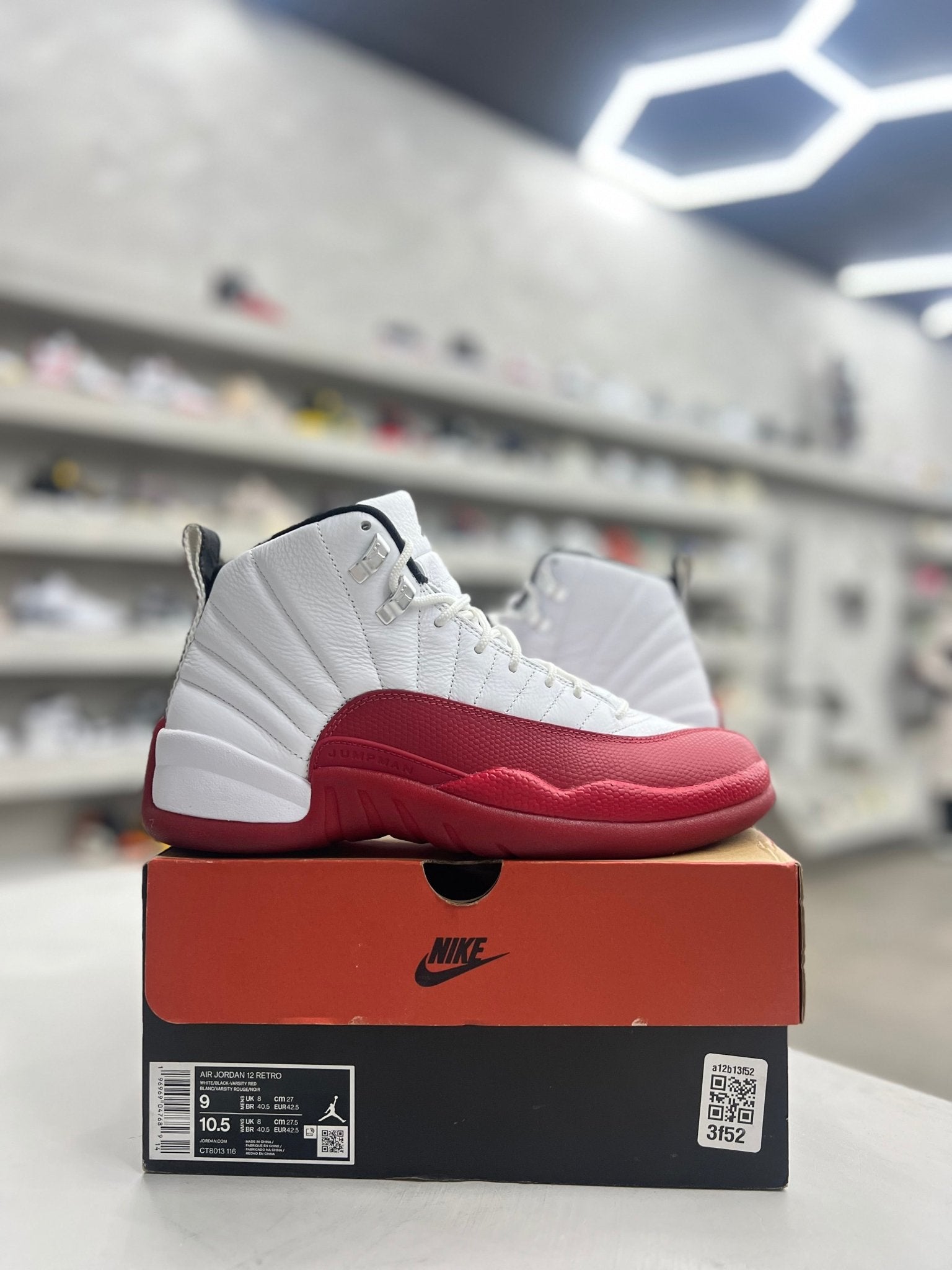 Jordan 12 Retro Cherry Sz 9 (PREOWNED) - Restock AveJordan 12 Retro Cherry Sz 9 (PREOWNED)Restock AveRestock Ave9Restock Ave