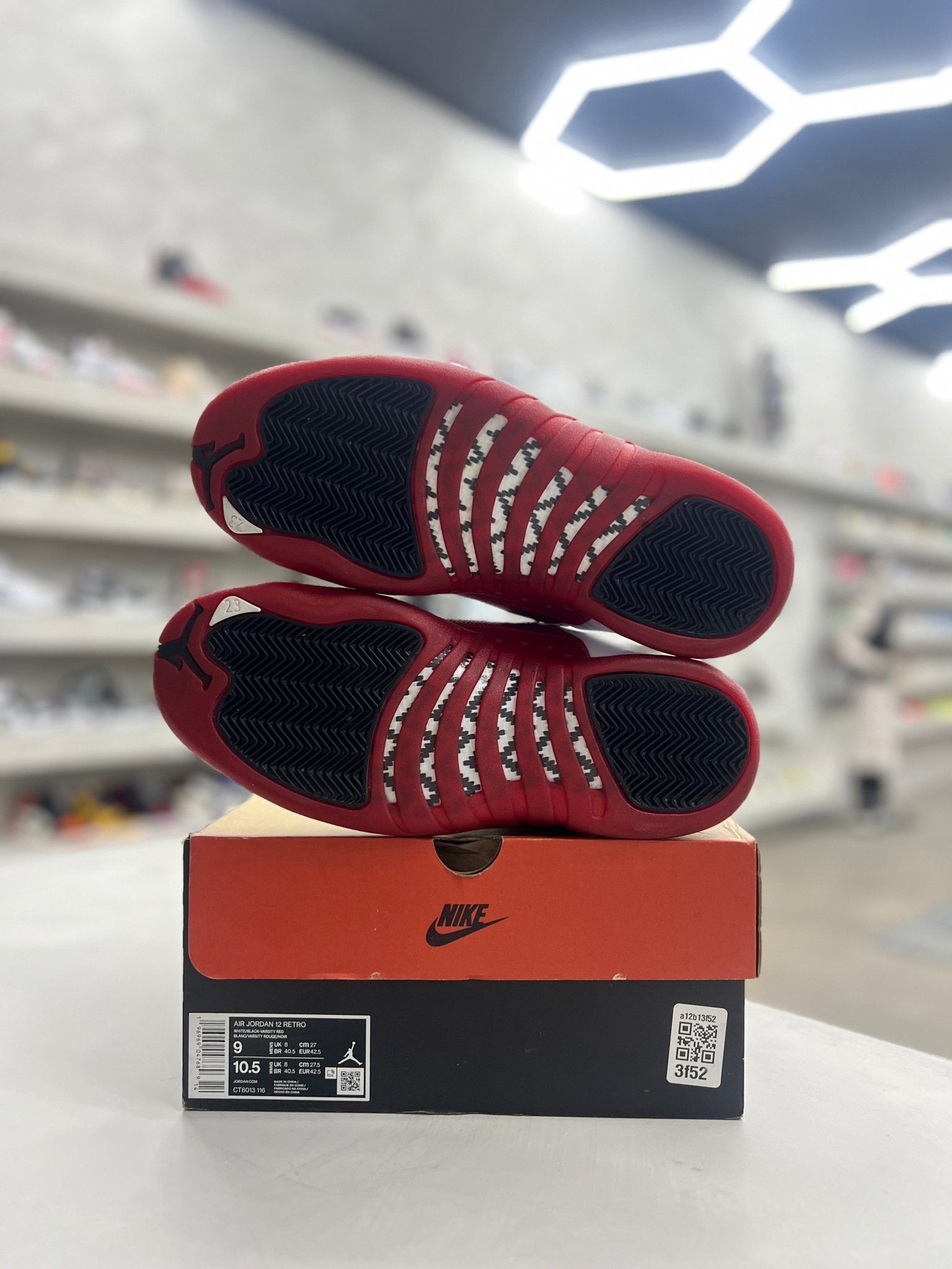 Jordan 12 Retro Cherry Sz 9 (PREOWNED) - Restock AveJordan 12 Retro Cherry Sz 9 (PREOWNED)Restock AveRestock Ave9Restock Ave