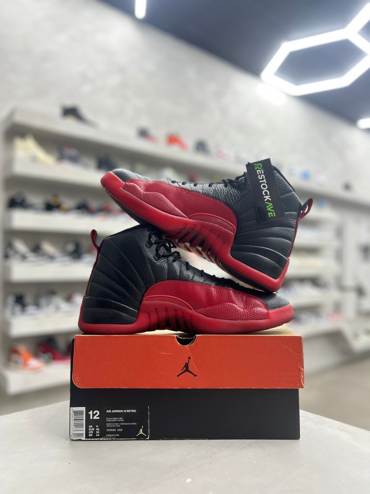 Jordan 12 Retro Flu Game (2016) Sz 12 (PREOWNED) - Restock AveJordan 12 Retro Flu Game (2016) Sz 12 (PREOWNED)Restock AveRestock Ave12Restock Ave