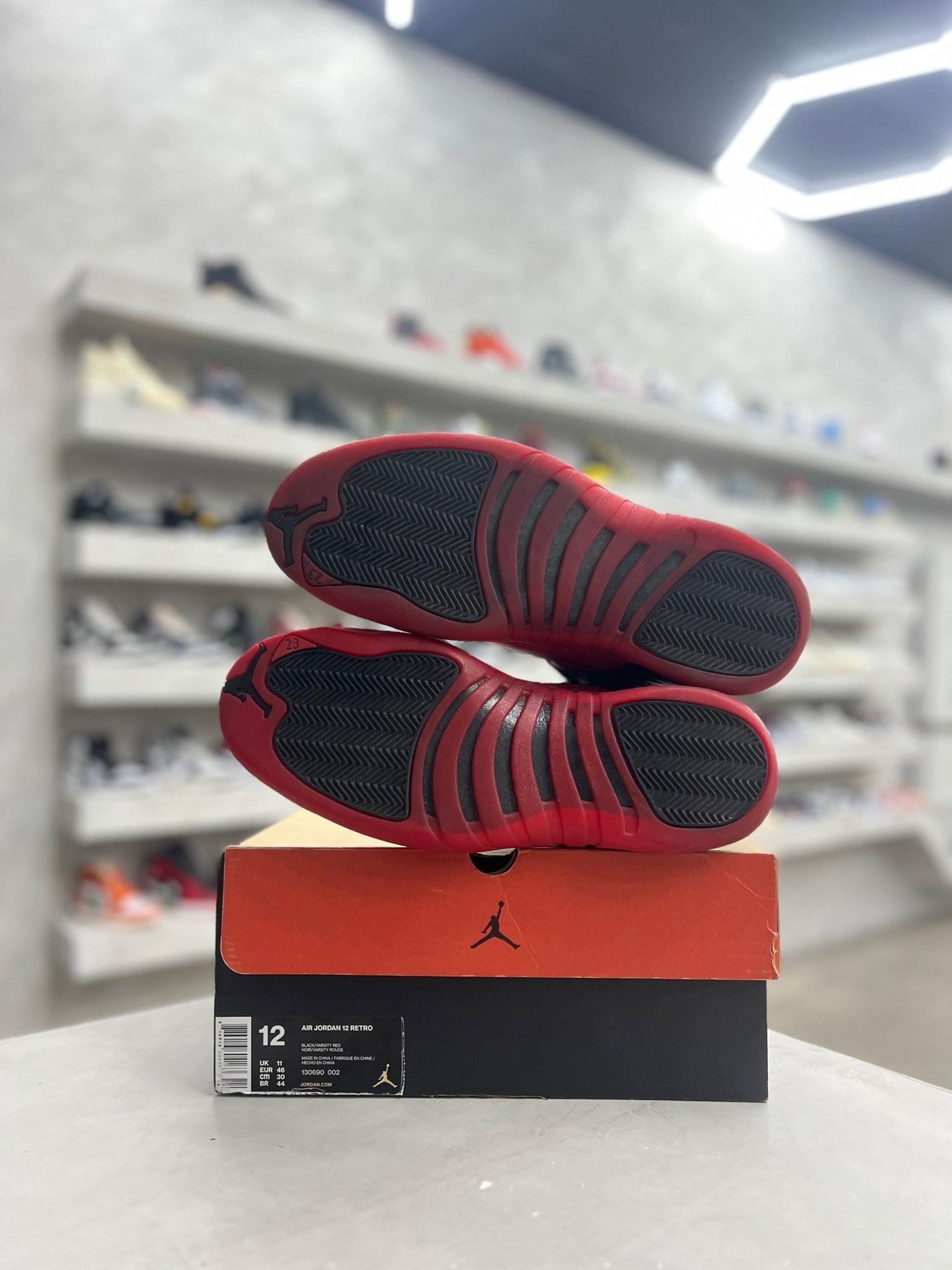 Jordan 12 Retro Flu Game (2016) Sz 12 (PREOWNED) - Restock AveJordan 12 Retro Flu Game (2016) Sz 12 (PREOWNED)Restock AveRestock Ave12Restock Ave