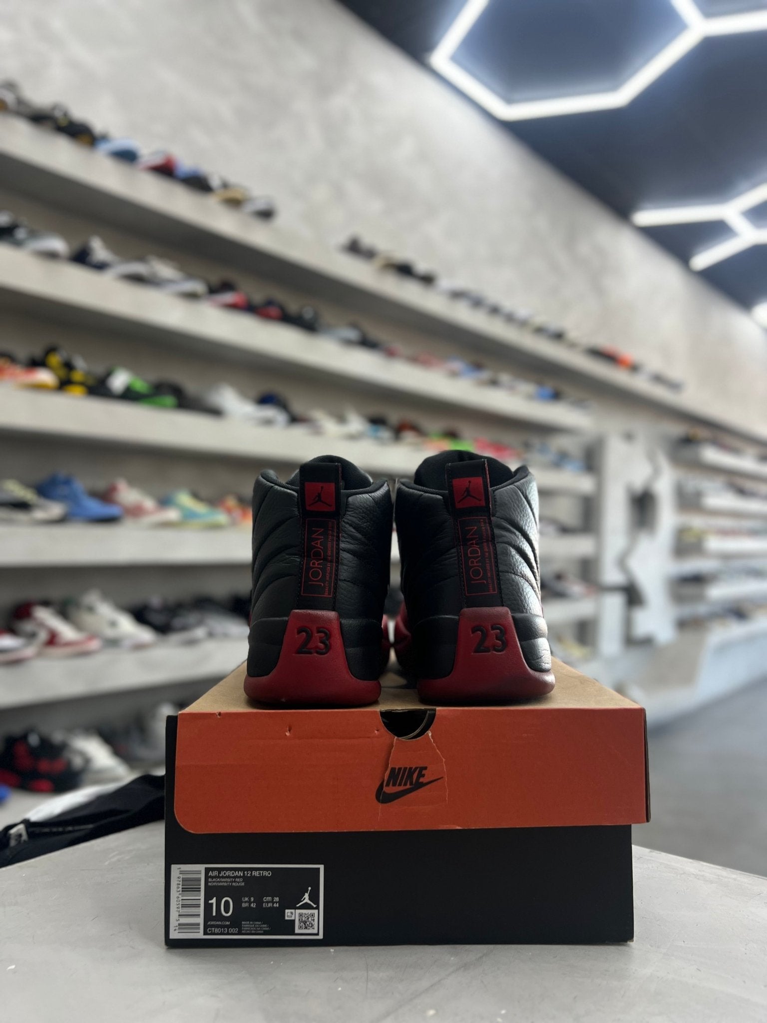Jordan 12 Retro Flu Game Sz 10 (PREOWNED) - Restock AveJordan 12 Retro Flu Game Sz 10 (PREOWNED)Restock AveRestock Ave10Restock Ave