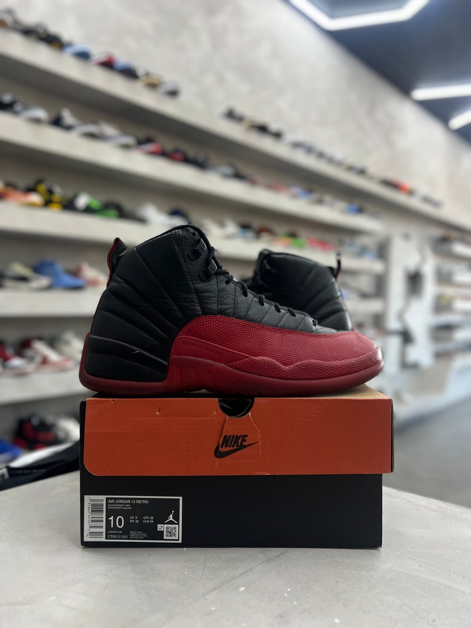 Jordan 12 Retro Flu Game Sz 10 (PREOWNED) - Restock AveJordan 12 Retro Flu Game Sz 10 (PREOWNED)Restock AveRestock Ave10Restock Ave