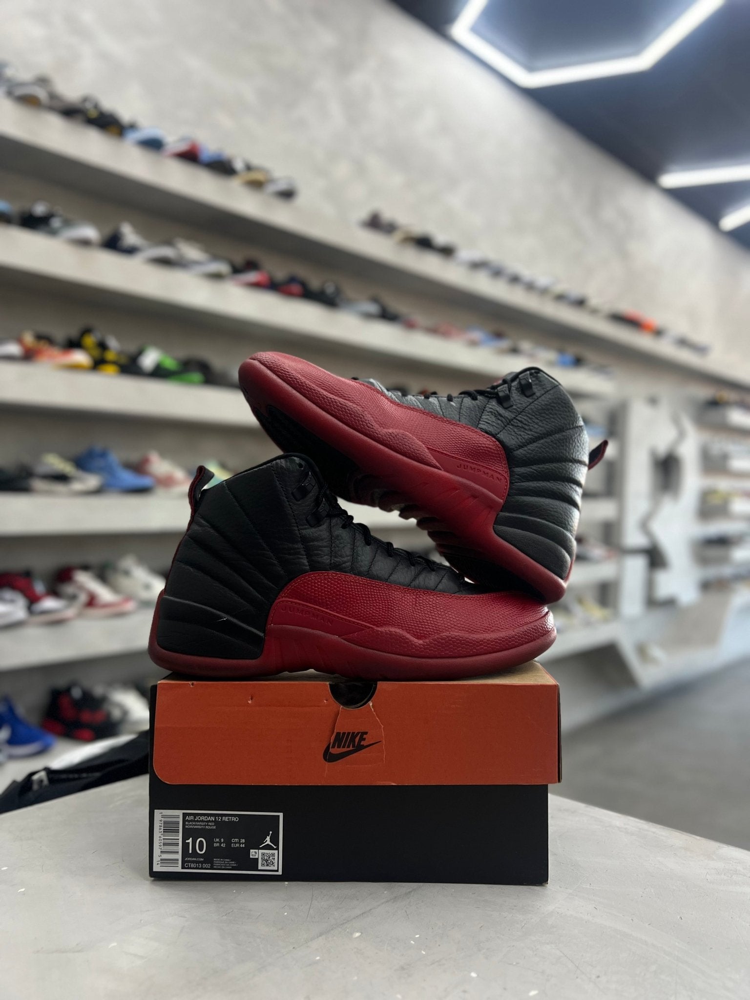Jordan 12 Retro Flu Game Sz 10 (PREOWNED) - Restock AveJordan 12 Retro Flu Game Sz 10 (PREOWNED)Restock AveRestock Ave10Restock Ave