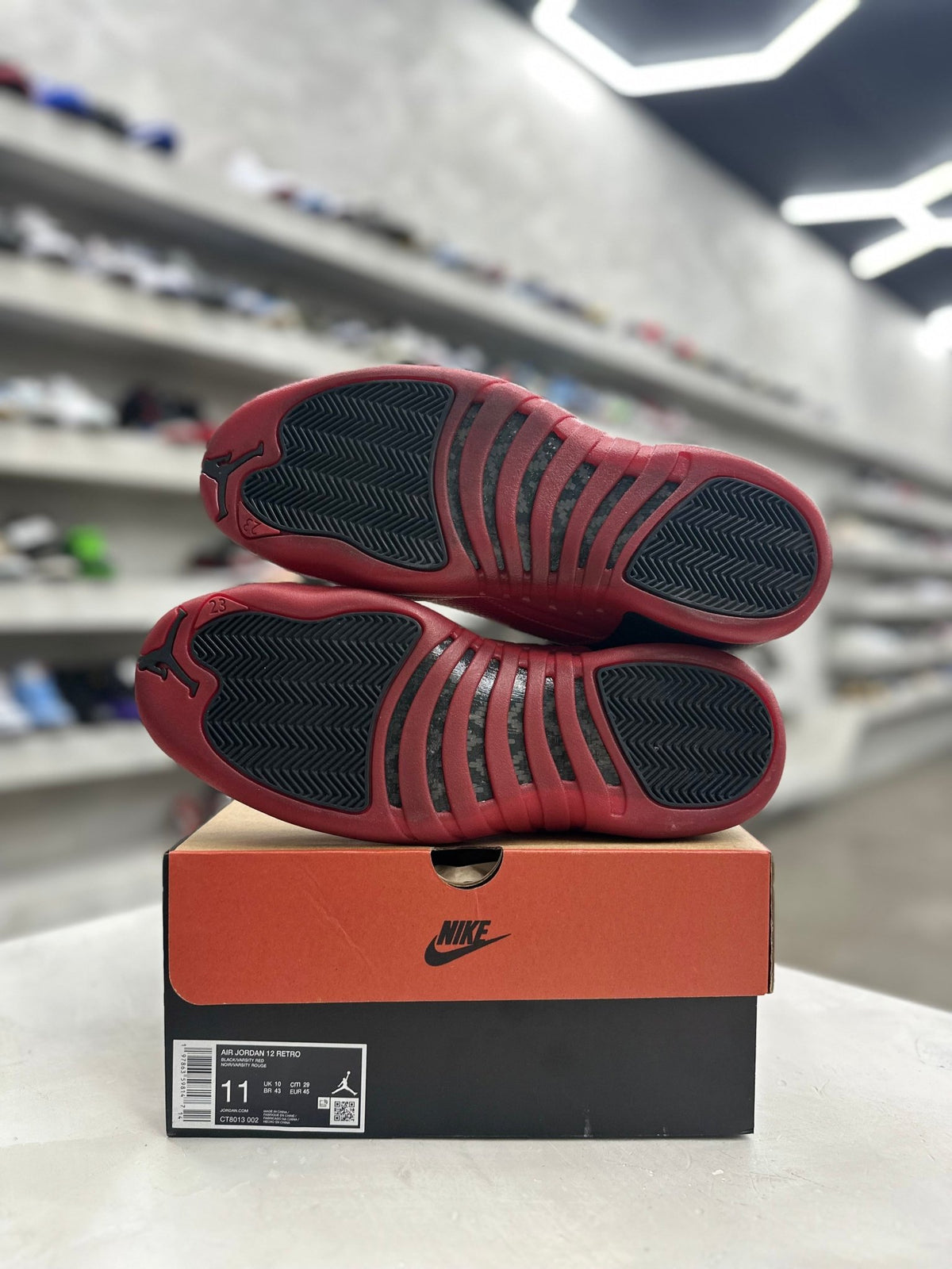 Jordan 12 Retro Flu Game Sz 11 (PREOWNED) - Restock AveJordan 12 Retro Flu Game Sz 11 (PREOWNED)Restock AveRestock Ave11Restock Ave