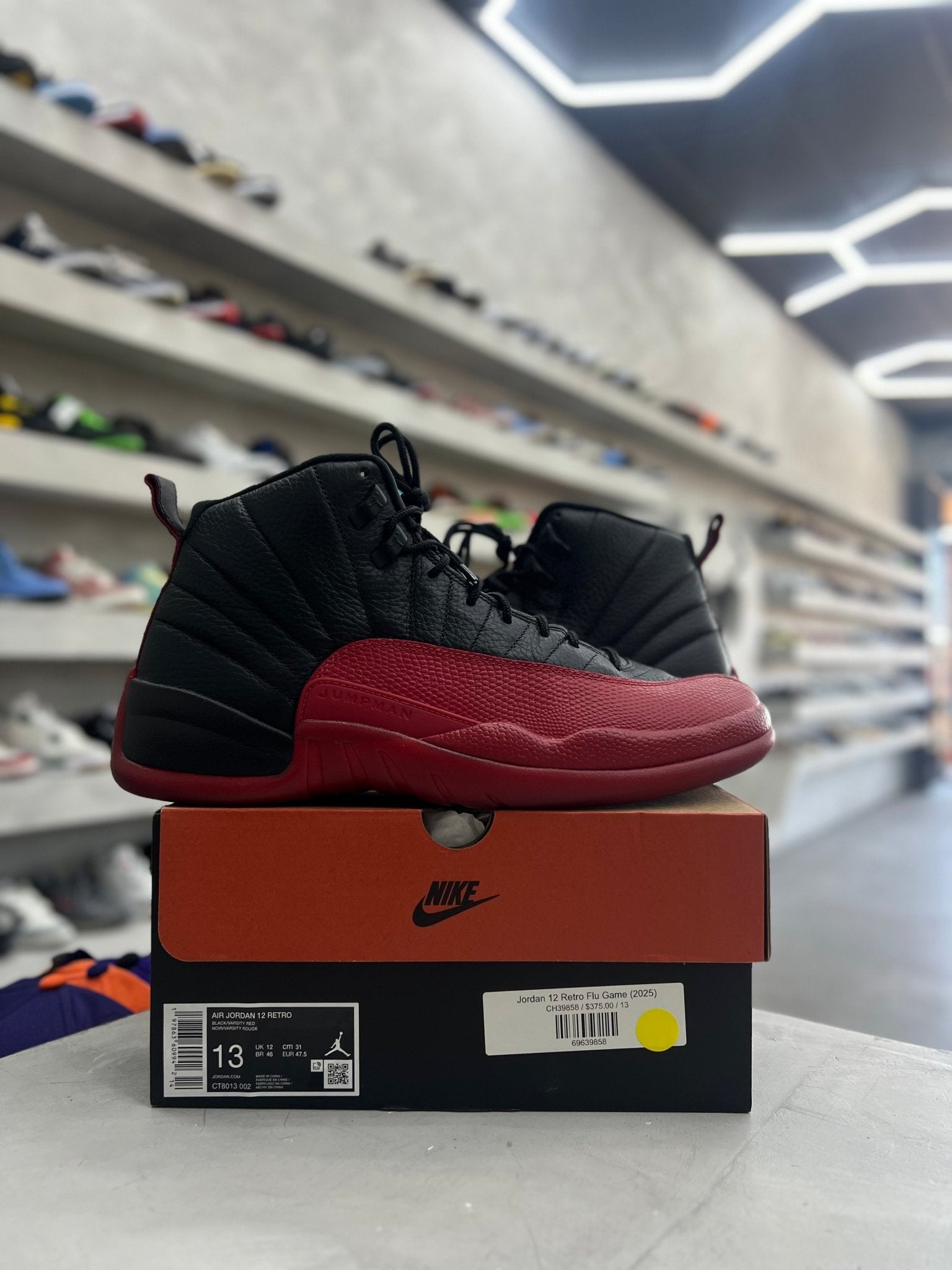 Jordan 12 Retro Flu Game Sz 13 (PREOWNED) - Restock AveJordan 12 Retro Flu Game Sz 13 (PREOWNED)Restock AveRestock Ave13Restock Ave