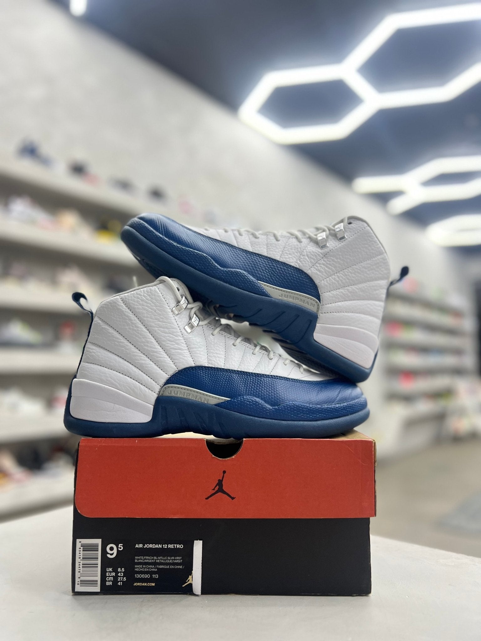 Jordan 12 Retro French Blue Sz 9.5 (PREOWNED) - Restock AveJordan 12 Retro French Blue Sz 9.5 (PREOWNED)Restock AveRestock Ave9.5Restock Ave