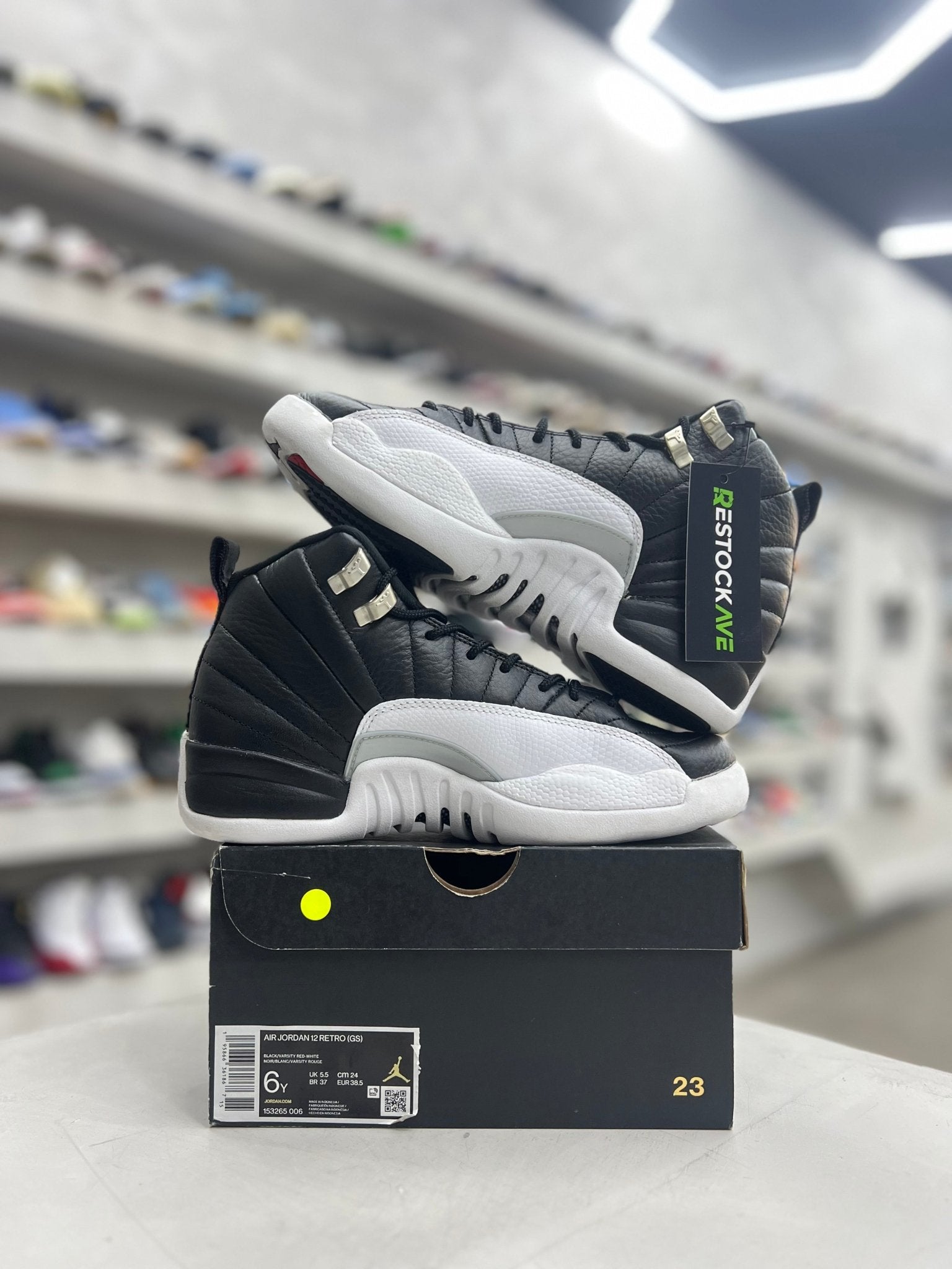 Jordan 12 Retro Playoffs Sz 6 (PREOWNED) - Restock AveJordan 12 Retro Playoffs Sz 6 (PREOWNED)Restock AveRestock Ave6y86388083Restock Ave
