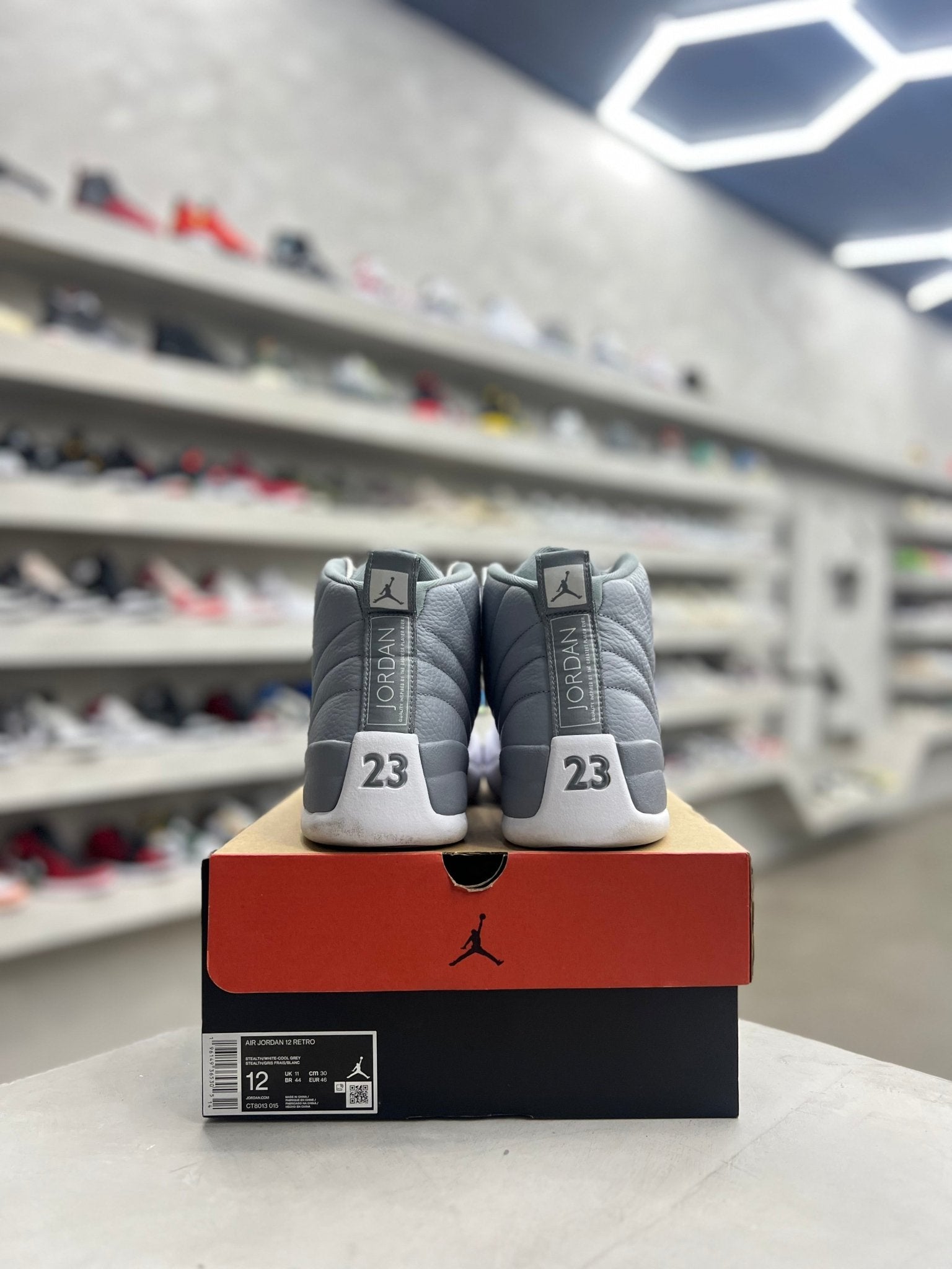 Jordan 12 Retro Stealth Sz 12 (PREOWNED) - Restock AveJordan 12 Retro Stealth Sz 12 (PREOWNED)Restock AveRestock Ave12Restock Ave