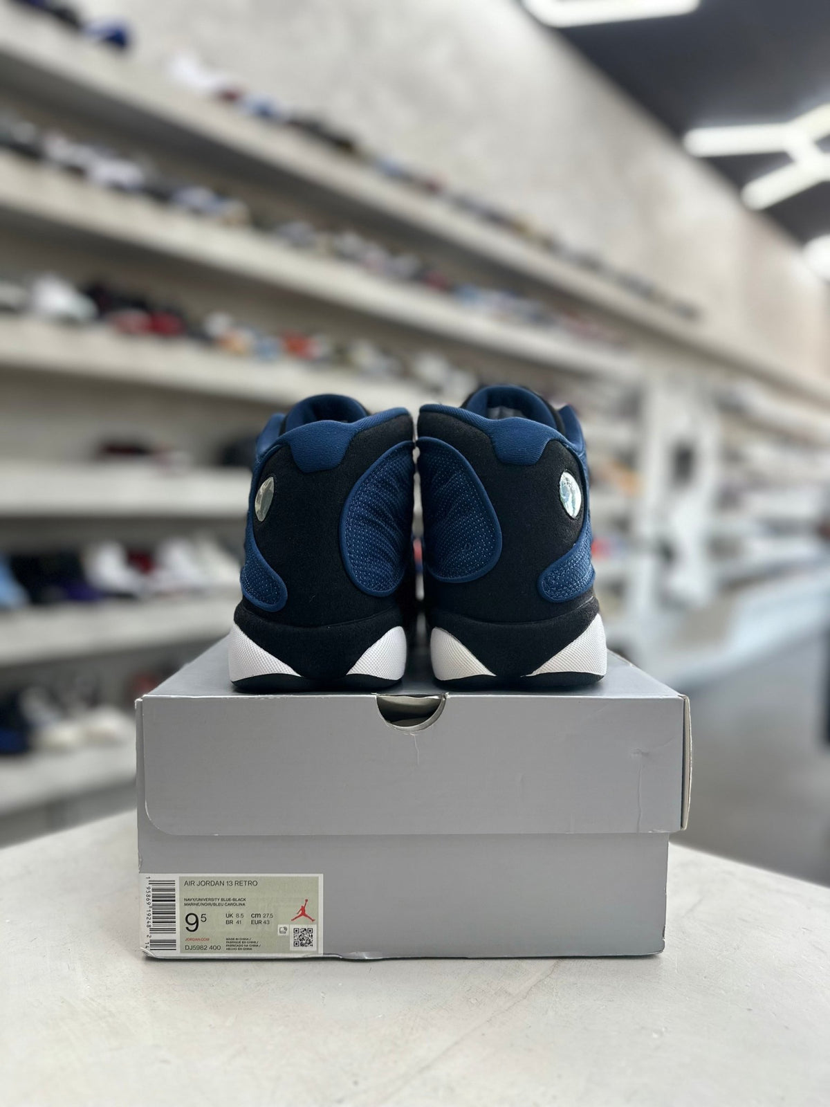 Jordan 13 Retro Brave Blue Sz 9.5 (PREOWNED) - Restock AveJordan 13 Retro Brave Blue Sz 9.5 (PREOWNED)Restock AveRestock Ave9.5Restock Ave