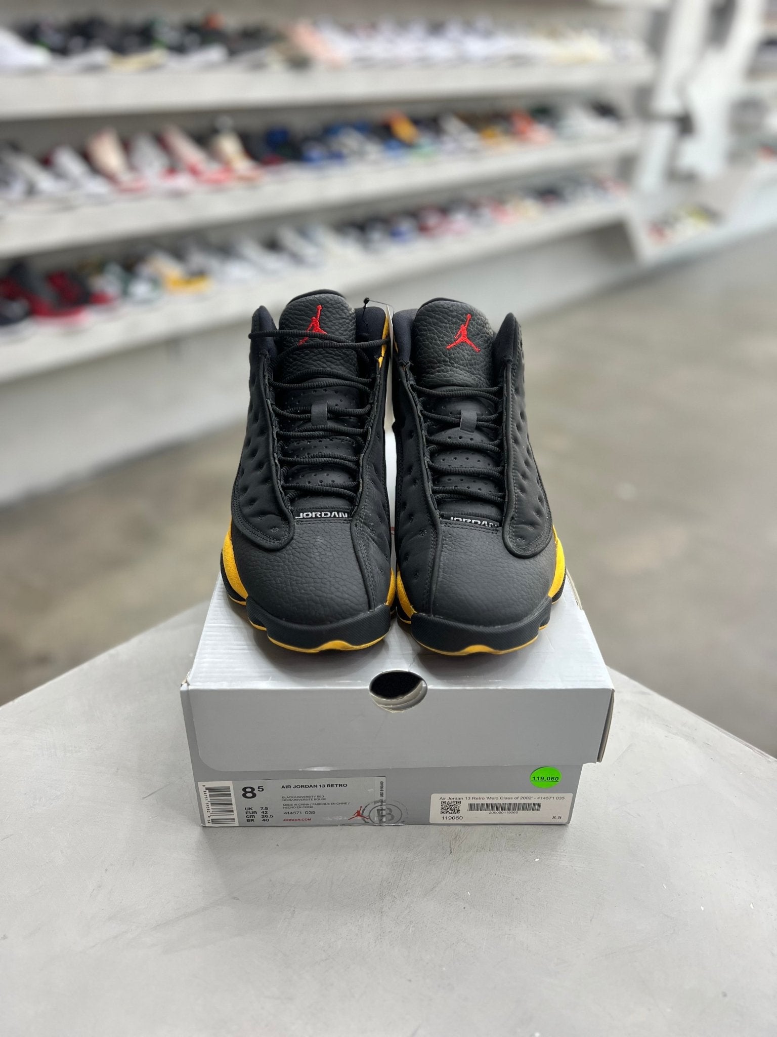 Jordan 13 Retro Carmelo Anthony Class Of 2002 Sz 8.5 (PREOWNED) - Restock AveJordan 13 Retro Carmelo Anthony Class Of 2002 Sz 8.5 (PREOWNED)Restock AveRestock Ave8.514891635Restock Ave