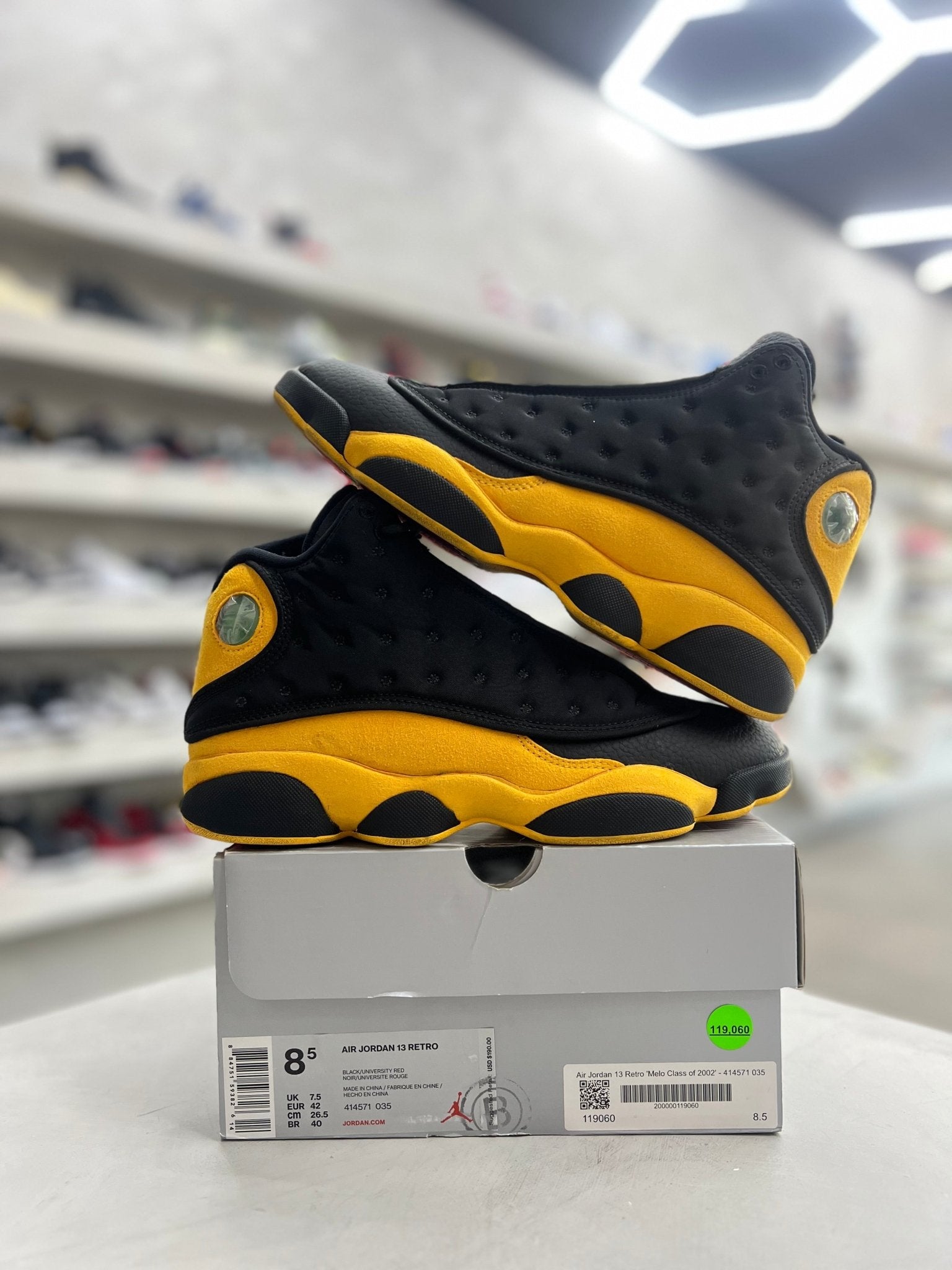 Jordan 13 Retro Carmelo Anthony Class Of 2002 Sz 8.5 (PREOWNED) - Restock AveJordan 13 Retro Carmelo Anthony Class Of 2002 Sz 8.5 (PREOWNED)Restock AveRestock Ave8.514891635Restock Ave