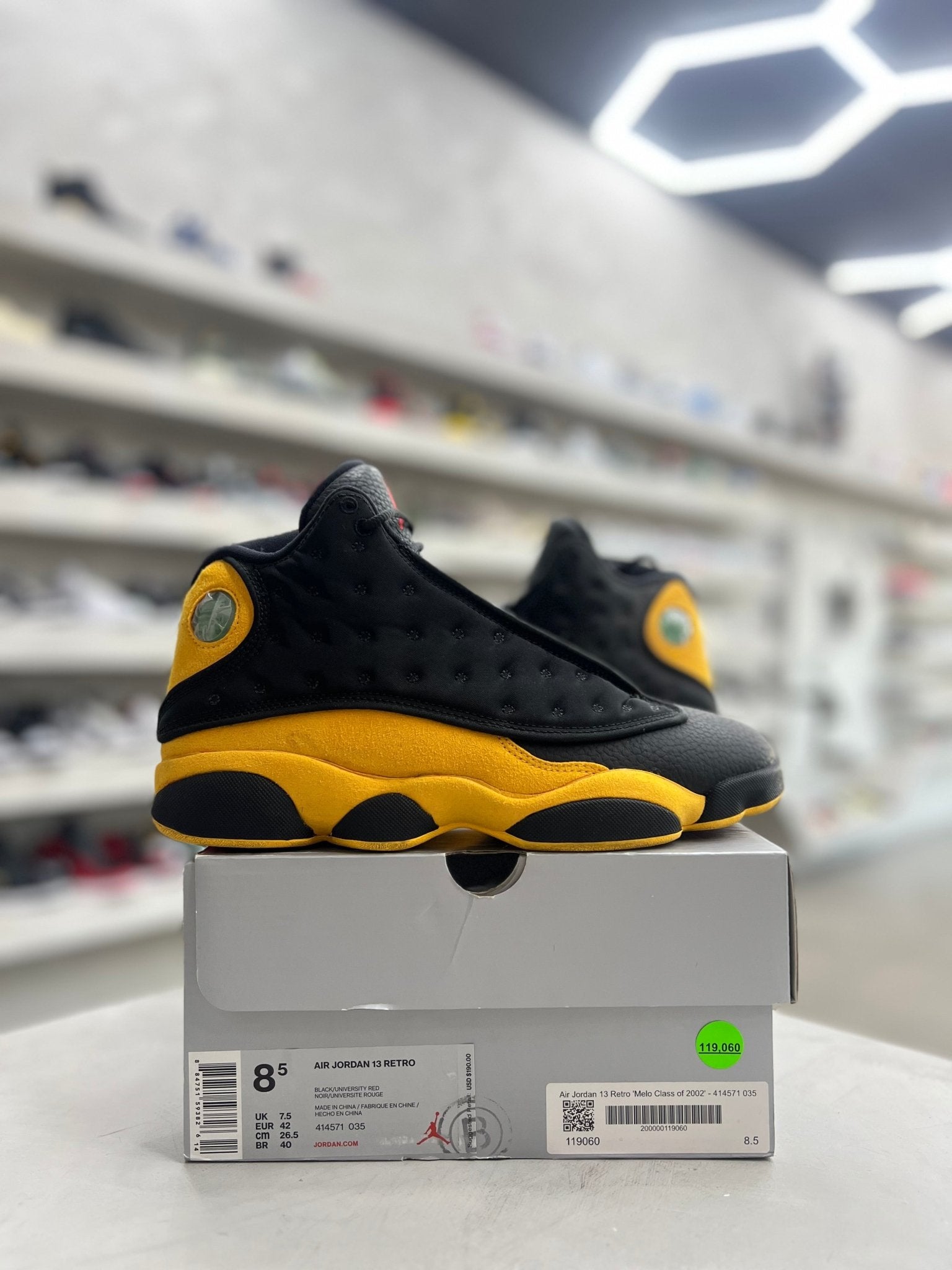 Jordan 13 Retro Carmelo Anthony Class Of 2002 Sz 8.5 (PREOWNED) - Restock AveJordan 13 Retro Carmelo Anthony Class Of 2002 Sz 8.5 (PREOWNED)Restock AveRestock Ave8.514891635Restock Ave