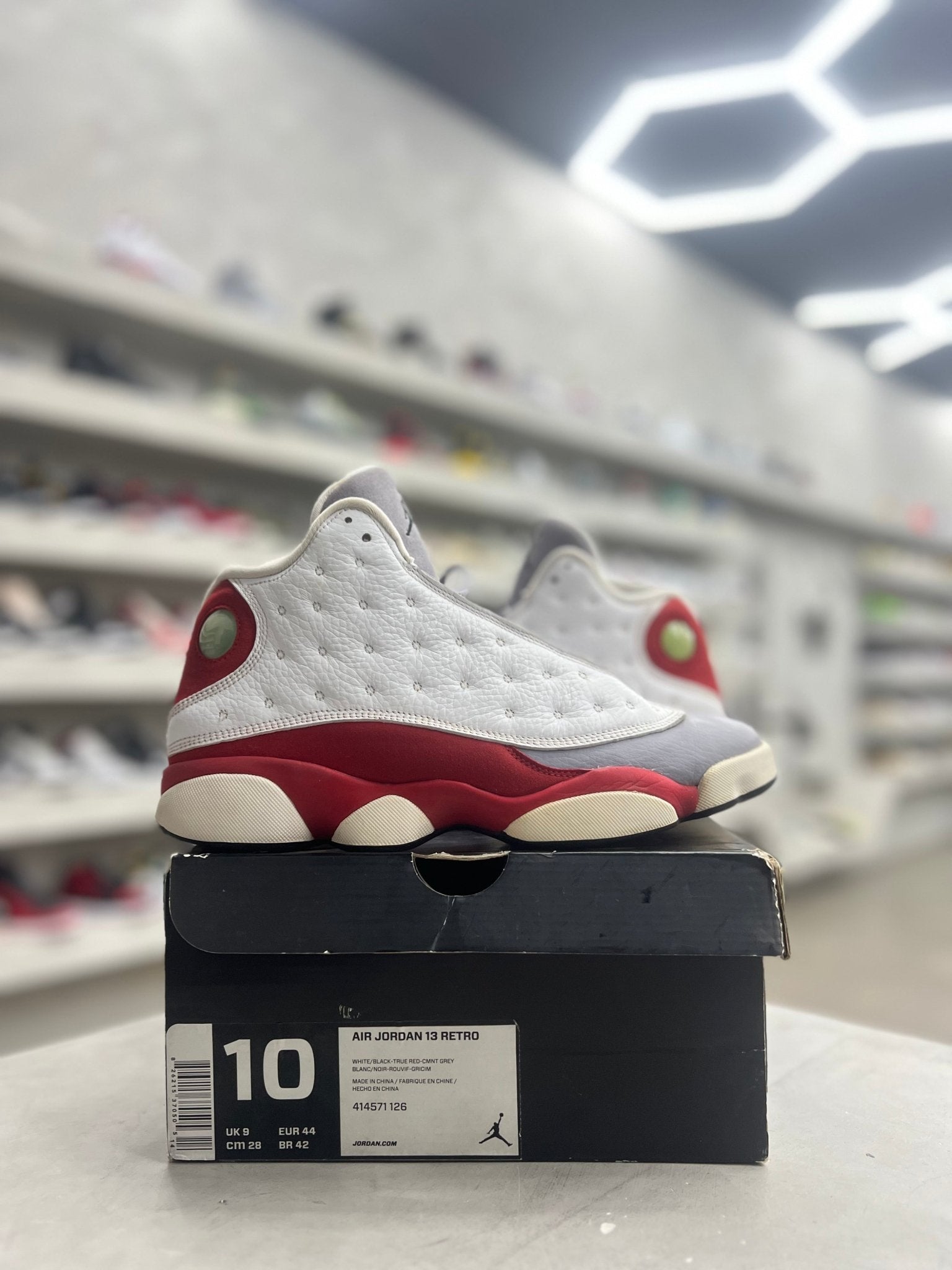 Jordan 13 Retro Grey Toe Sz 10 (PREOWNED) - Restock AveJordan 13 Retro Grey Toe Sz 10 (PREOWNED)Restock AveRestock Ave10Restock Ave
