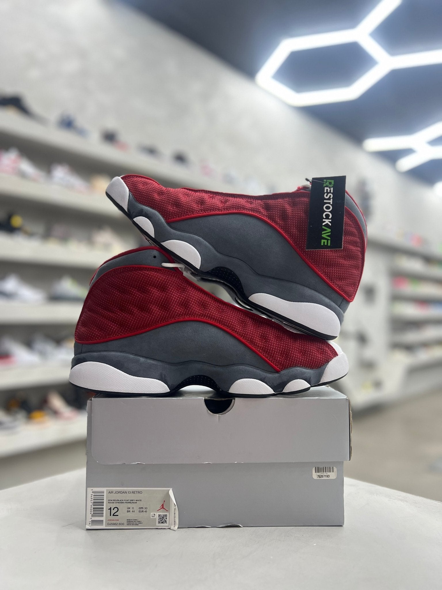 Jordan 13 Retro Gym Red Flint Grey Sz 12 (PREOWNED) - Restock AveJordan 13 Retro Gym Red Flint Grey Sz 12 (PREOWNED)Restock AveRestock Ave12Restock Ave