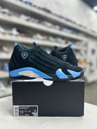 Jordan 14 Retro Black University Blue Sz 10 (PREOWNED) (DAMAGED BOX) - Restock AveJordan 14 Retro Black University Blue Sz 10 (PREOWNED) (DAMAGED BOX)Restock AveRestock Ave10Restock Ave