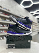 Jordan 3 Retro Black Court Purple Sz 10.5 (PREOWNED) - Restock AveJordan 3 Retro Black Court Purple Sz 10.5 (PREOWNED)Restock AveRestock Ave10.5Restock Ave