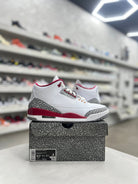Jordan 3 Retro Cardinal Red Sz 10.5 (PREOWNED - Restock AveJordan 3 Retro Cardinal Red Sz 10.5 (PREOWNEDRestock AveRestock Ave10.5Restock Ave