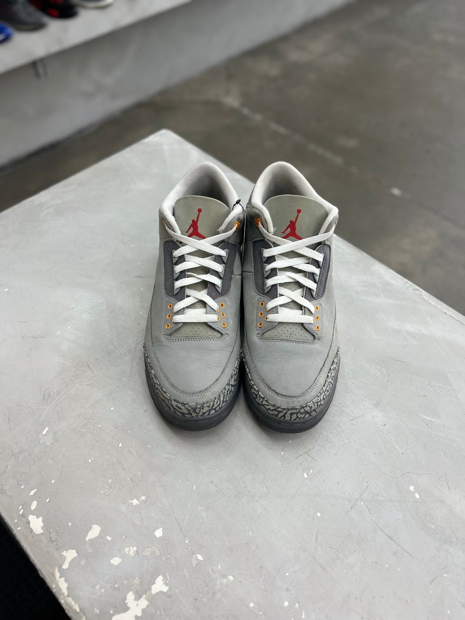 Jordan 3 Retro Cool Grey Sz 11.5 (PREOWNED)(NO BOX) - Restock AveJordan 3 Retro Cool Grey Sz 11.5 (PREOWNED)(NO BOX)Restock AveRestock Ave11.5Restock Ave