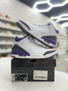 Jordan 3 Retro Dark Iris Sz 8.5 (PREOWNED) - Restock AveJordan 3 Retro Dark Iris Sz 8.5 (PREOWNED)Restock AveRestock Ave8.5Restock Ave