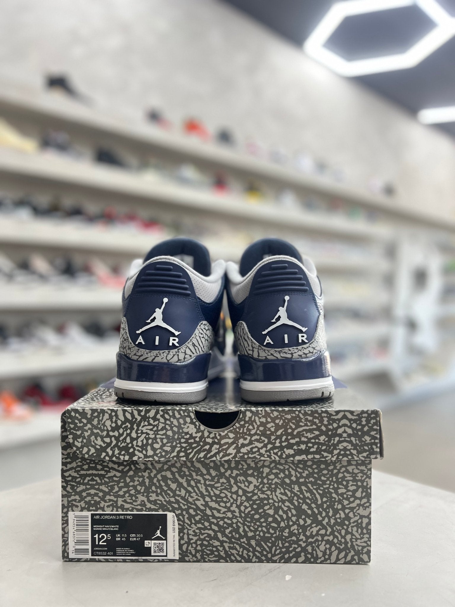 jordan 3 midnight navy georgetown