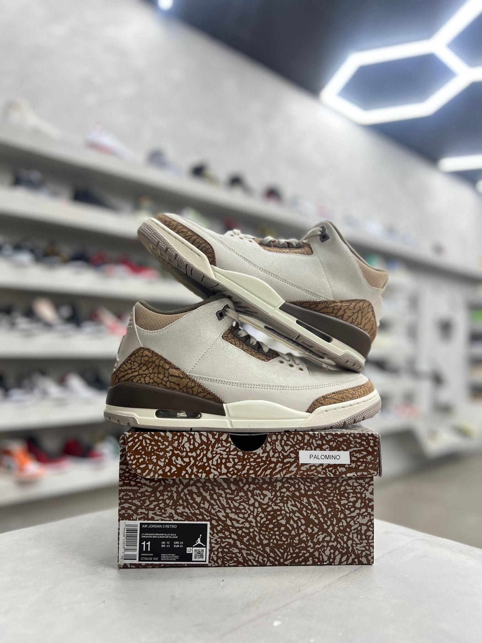 Jordan 3 Retro Palomino Sz 11 (PREOWNED) - Restock AveJordan 3 Retro Palomino Sz 11 (PREOWNED)Restock AveRestock Ave11Restock Ave