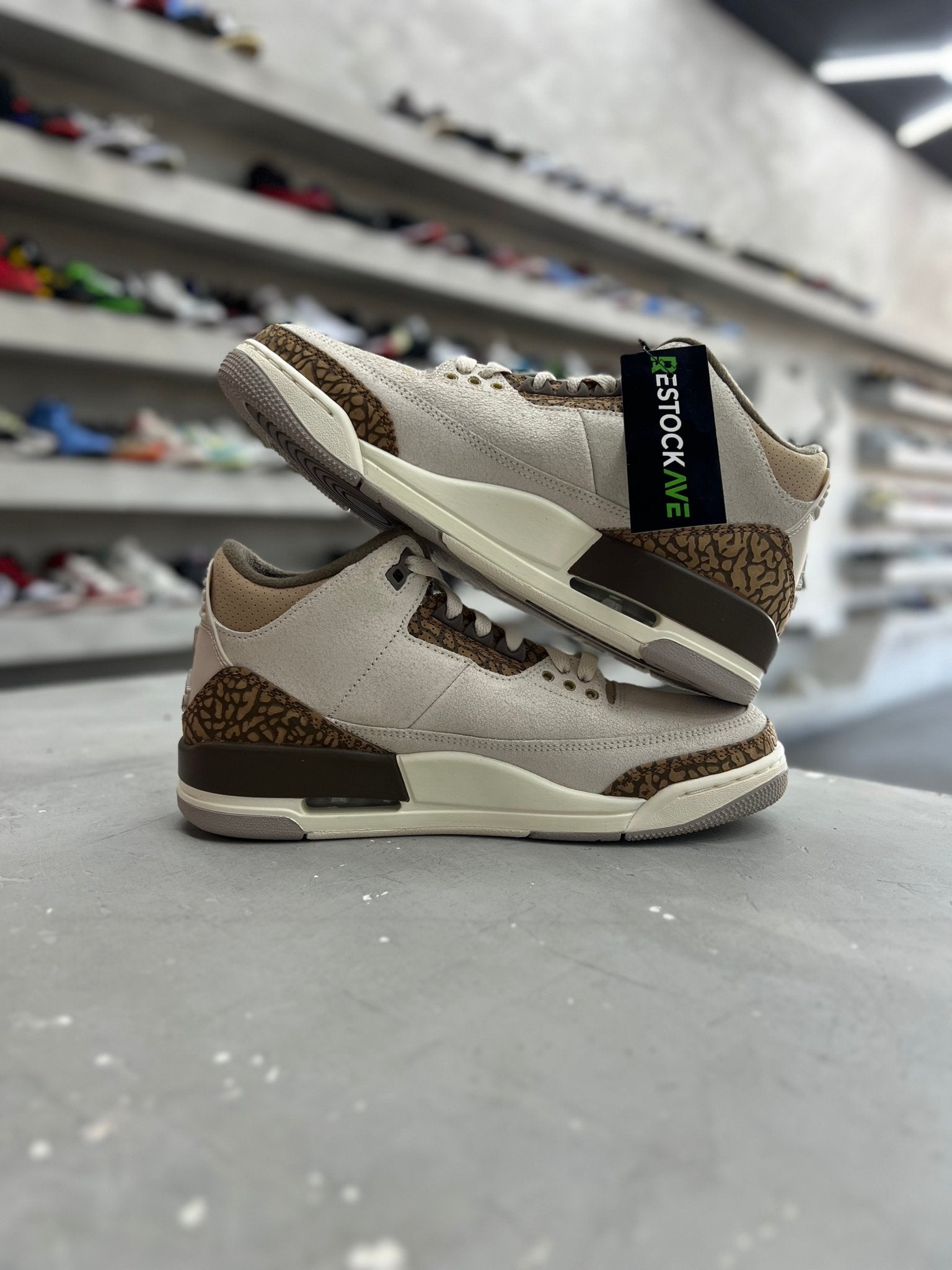 Jordan 3 Retro Palomino Sz 8 (NEW)(NO BOX) - Restock AveJordan 3 Retro Palomino Sz 8 (NEW)(NO BOX)Restock AveRestock Ave8Restock Ave