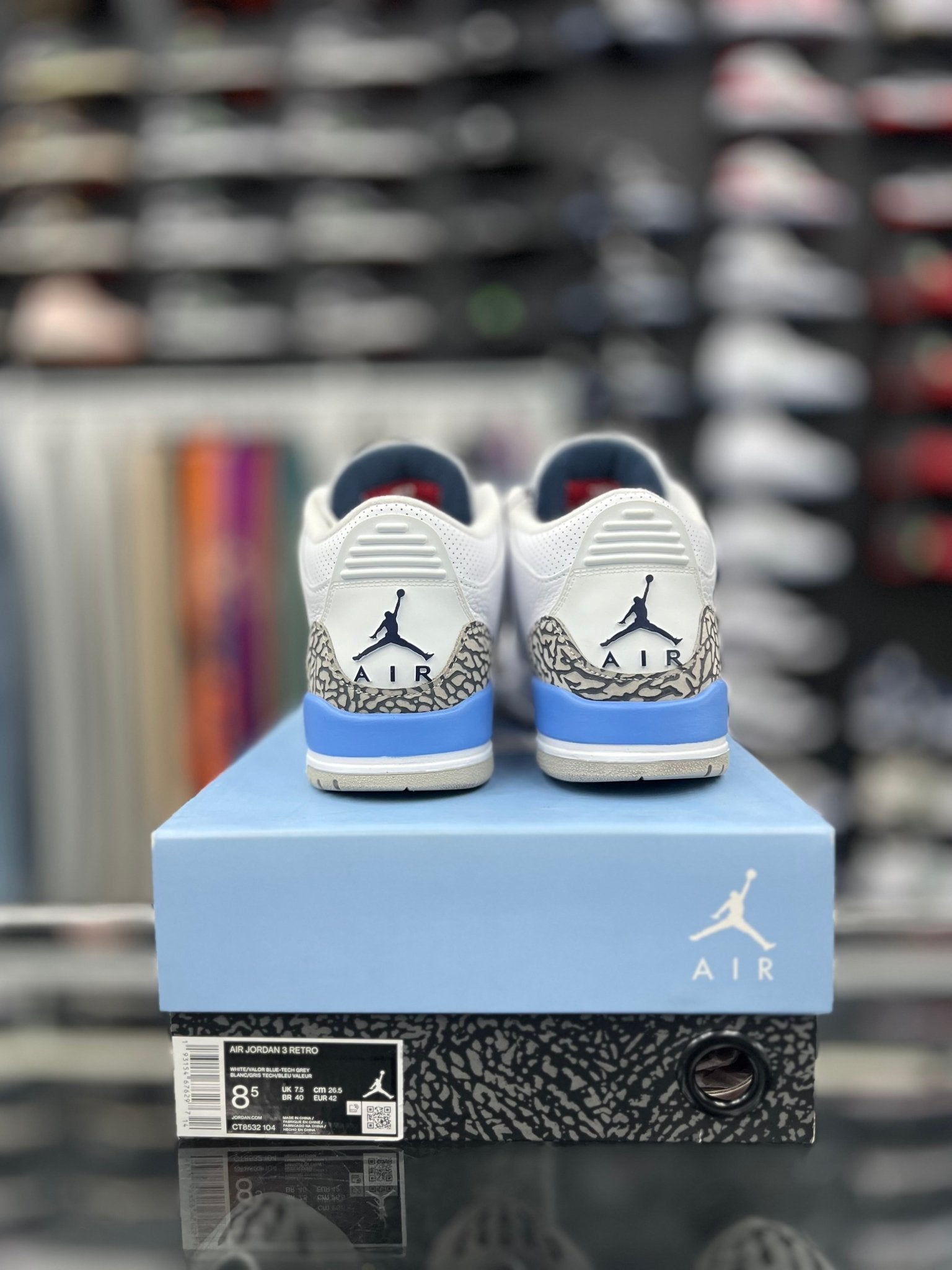 air jordan 3 retro unc