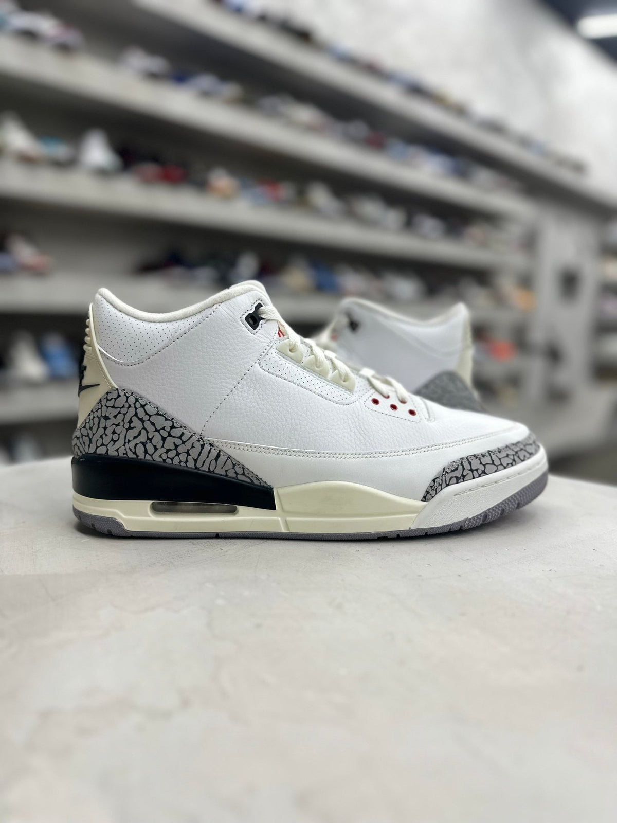Jordan 3 Retro White Cement Reimagined Sz 15 (PREOWNED) (NO BOX) - Restock AveJordan 3 Retro White Cement Reimagined Sz 15 (PREOWNED) (NO BOX)Restock AveRestock Ave15Restock Ave
