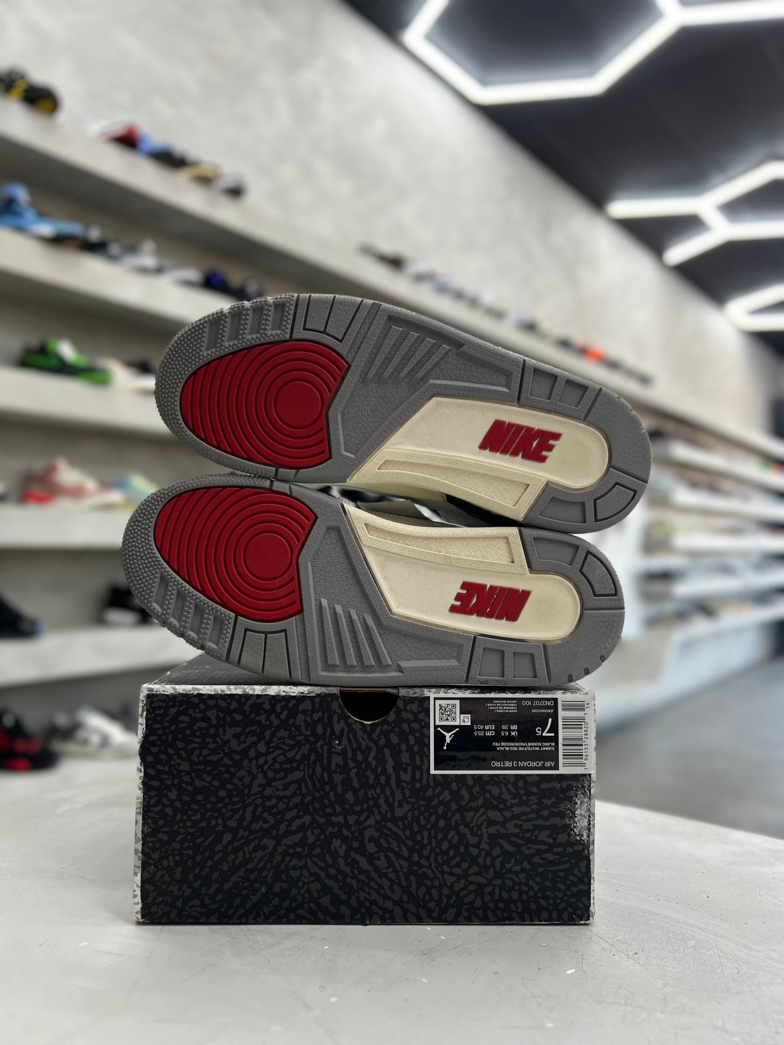 Jordan 3 Retro White Cement Reimagined Sz 7.5 (PREOWNED) - Restock AveJordan 3 Retro White Cement Reimagined Sz 7.5 (PREOWNED)Restock AveRestock Ave7.5Restock Ave