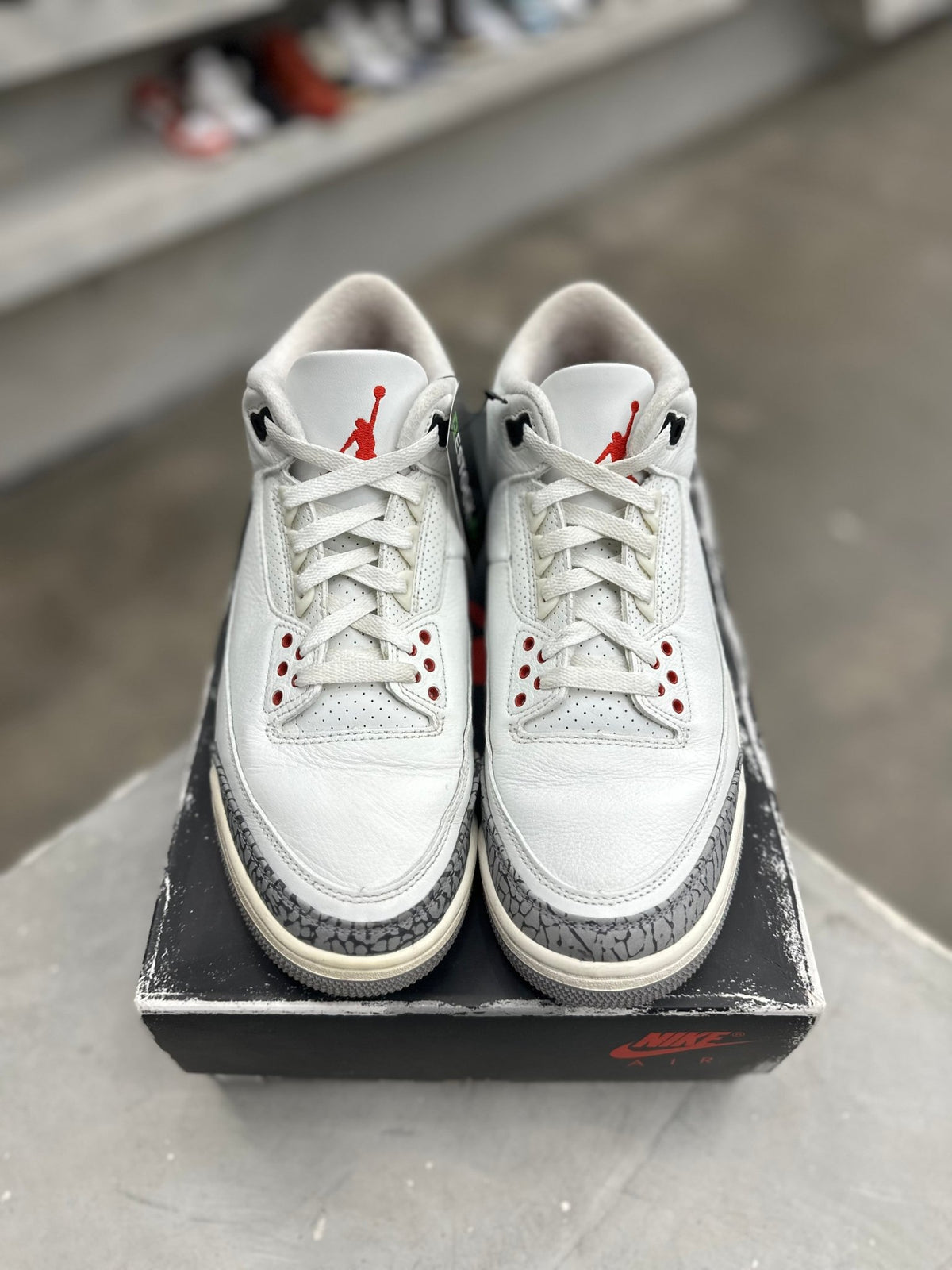 Jordan 3 Retro White Cement Reimagined Sz 9 (PREOWNED) - Restock AveJordan 3 Retro White Cement Reimagined Sz 9 (PREOWNED)Restock AveRestock Ave9Restock Ave