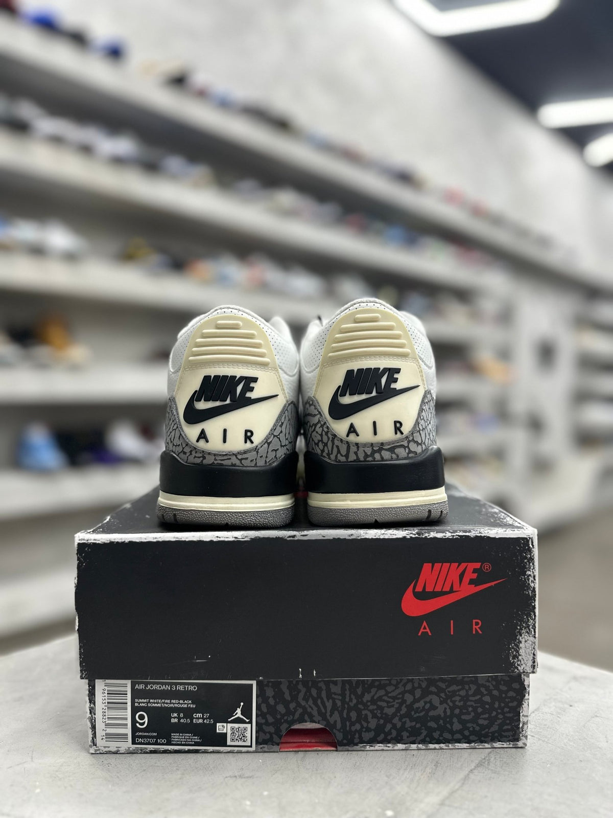 Jordan 3 Retro White Cement Reimagined Sz 9 (PREOWNED) - Restock AveJordan 3 Retro White Cement Reimagined Sz 9 (PREOWNED)Restock AveRestock Ave9Restock Ave