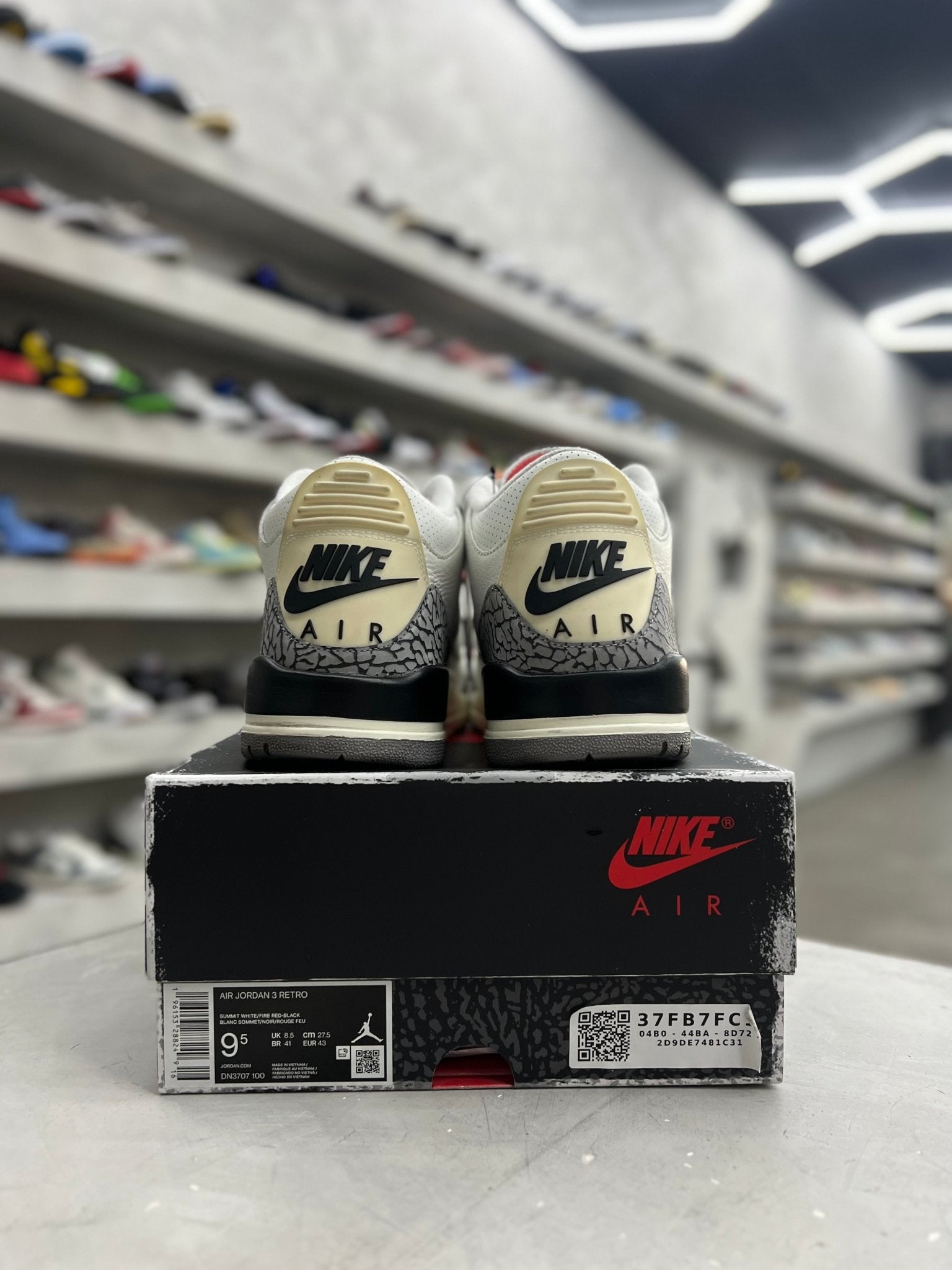 Jordan 3 Retro White Cement Reimagined Sz 9.5 (PREOWNED) - Restock AveJordan 3 Retro White Cement Reimagined Sz 9.5 (PREOWNED)Restock AveRestock Ave9.5Restock Ave