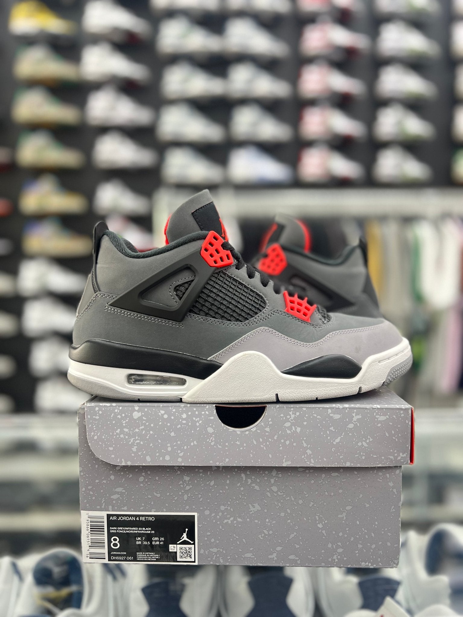Jordan 4 infrared Sz 8 (PREOWNED) - Restock AveJordan 4 infrared Sz 8 (PREOWNED)Restock AveRestock Ave8Restock Ave