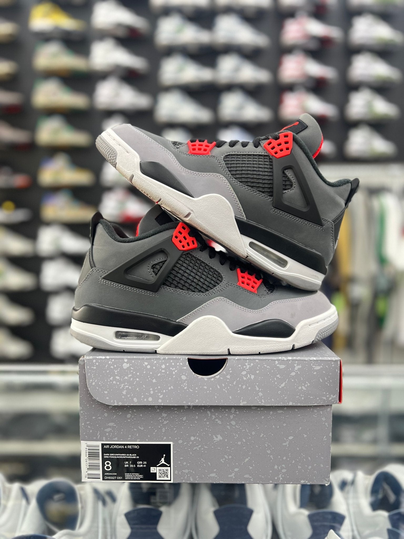 Jordan 4 infrared Sz 8 (PREOWNED) - Restock AveJordan 4 infrared Sz 8 (PREOWNED)Restock AveRestock Ave8Restock Ave