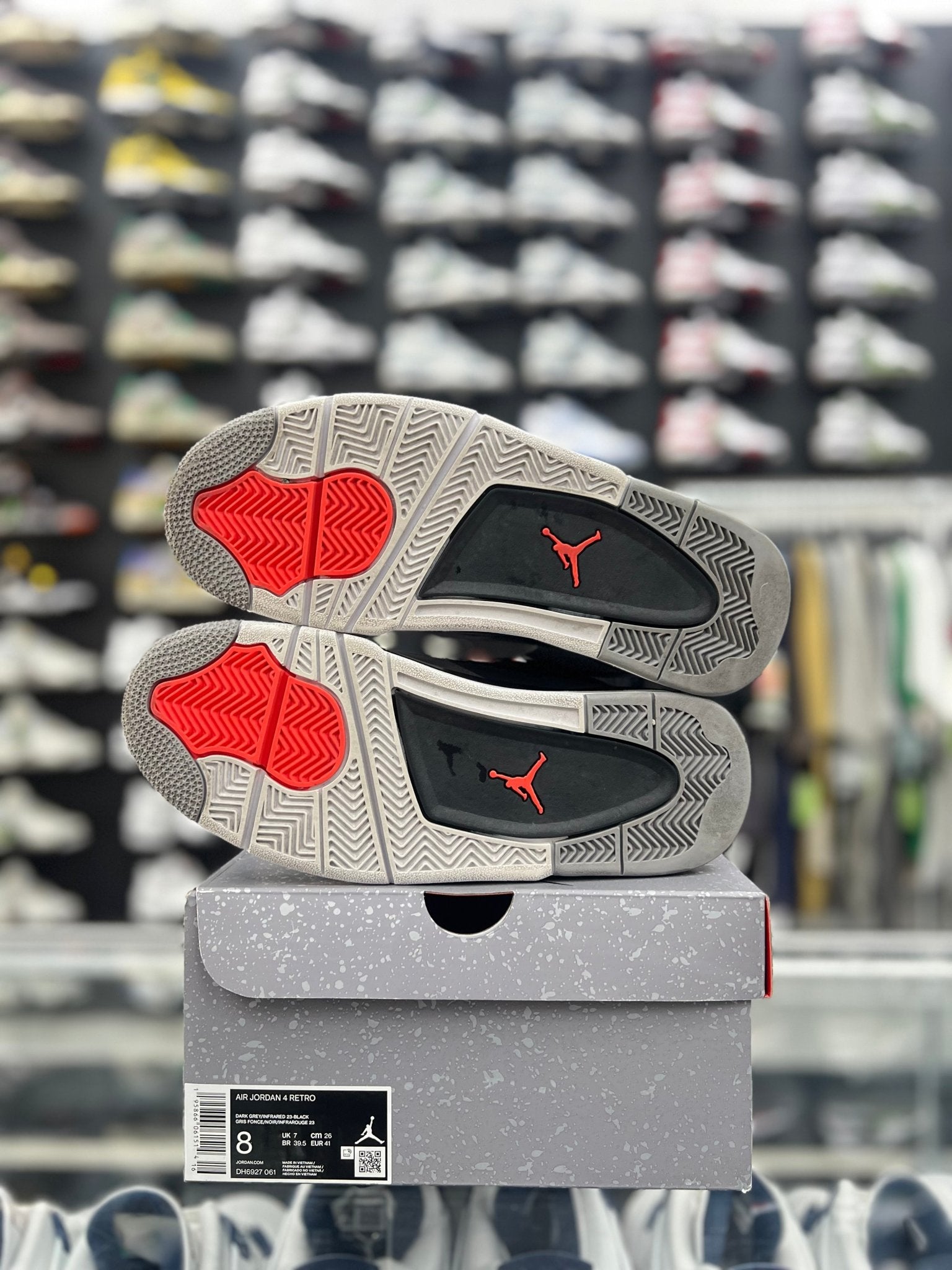 Jordan 4 infrared Sz 8 (PREOWNED) - Restock AveJordan 4 infrared Sz 8 (PREOWNED)Restock AveRestock Ave8Restock Ave