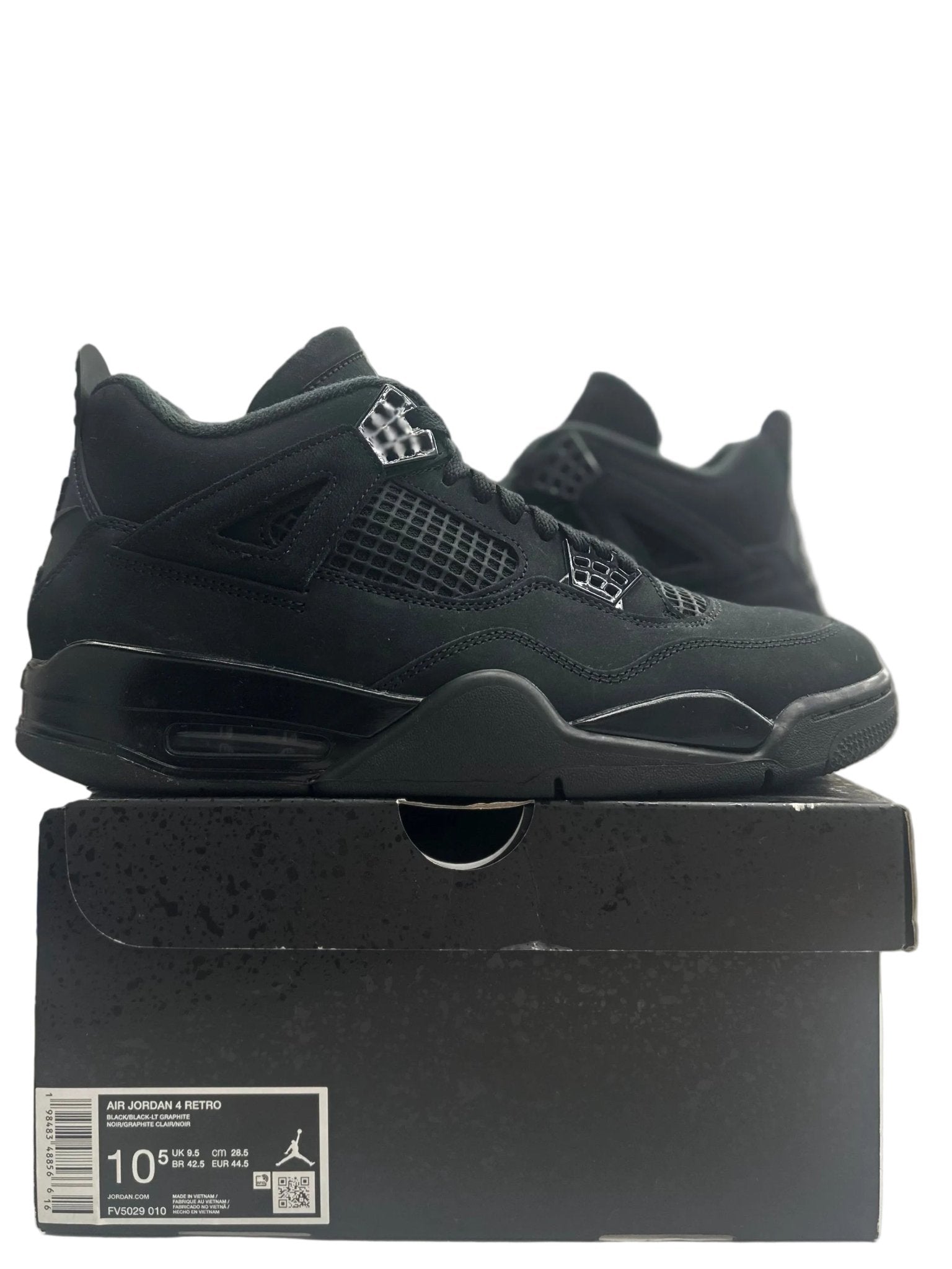 Jordan 4 Retro Black Cat Sz 10.5 (PREOWNED) - Restock AveJordan 4 Retro Black Cat Sz 10.5 (PREOWNED)Restock AveRestock Ave10.5Restock Ave