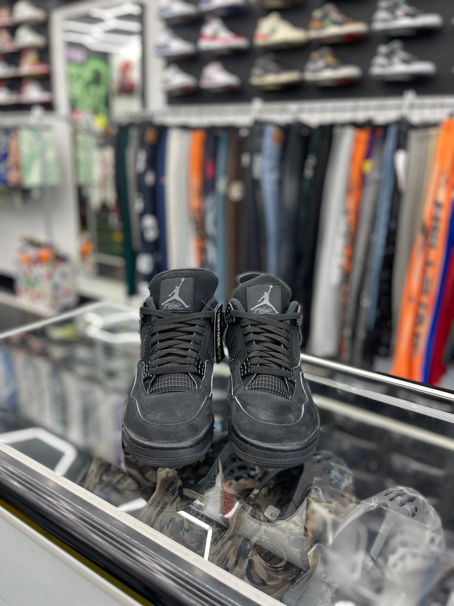 Jordan 4 Retro Black Cat sz 12 (preowned) (no box) - Restock AveJordan 4 Retro Black Cat sz 12 (preowned) (no box)Restock AveRestock Ave1287791987Restock Ave