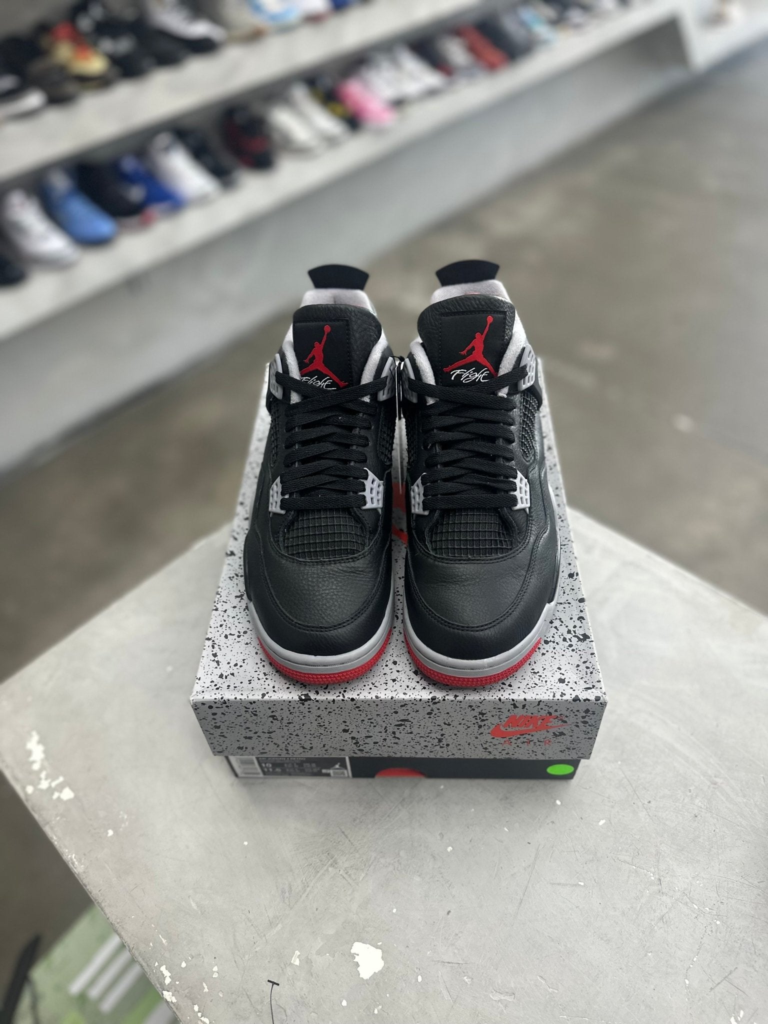 Jordan 4 Retro Bred Reimagined Sz 10 (PREOWNED) - Restock AveJordan 4 Retro Bred Reimagined Sz 10 (PREOWNED)Restock AveRestock Ave10Restock Ave