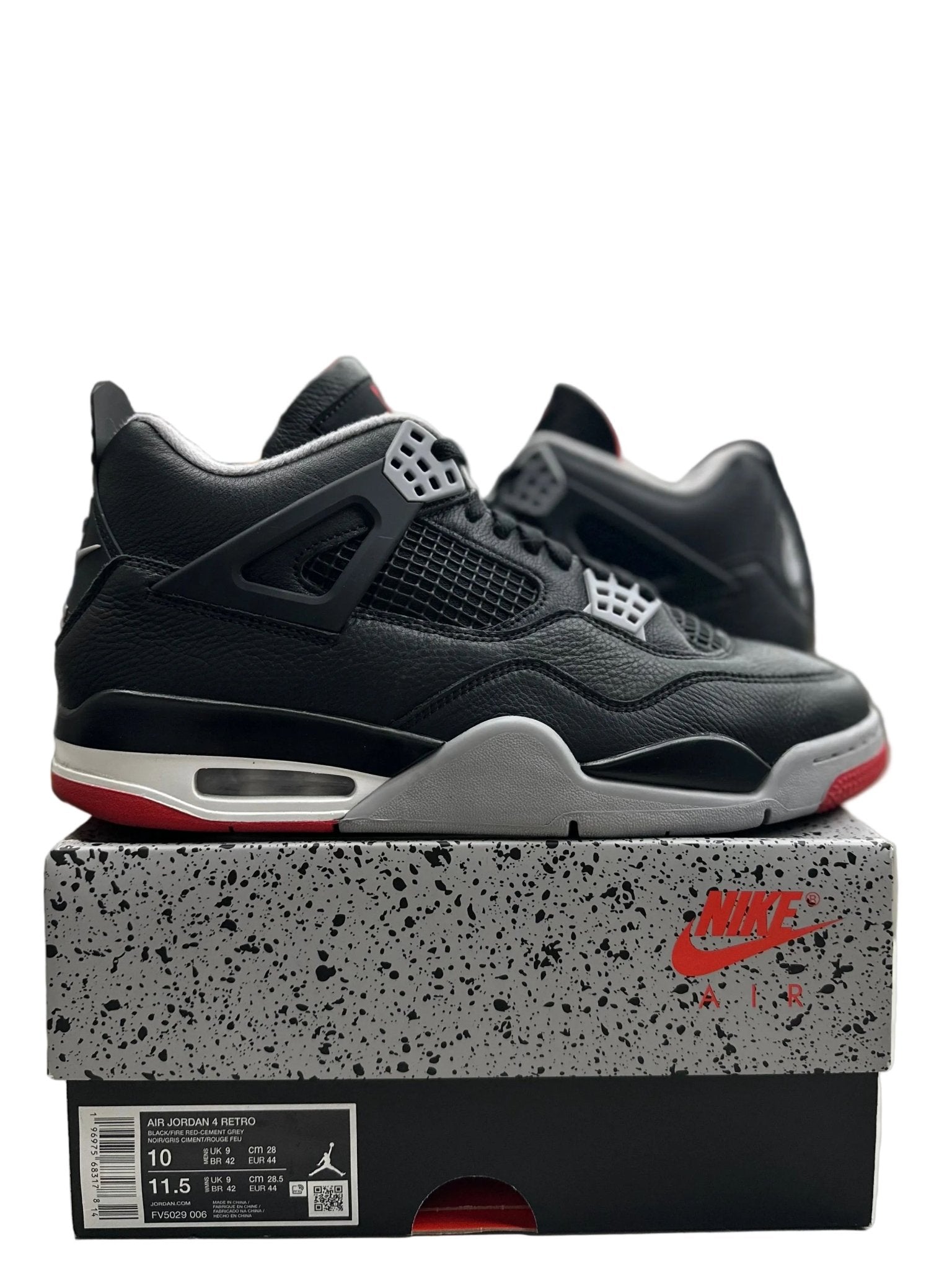 Jordan 4 Retro Bred Reimagined Sz 10 (PREOWNED) - Restock AveJordan 4 Retro Bred Reimagined Sz 10 (PREOWNED)Restock AveRestock Ave10Restock Ave