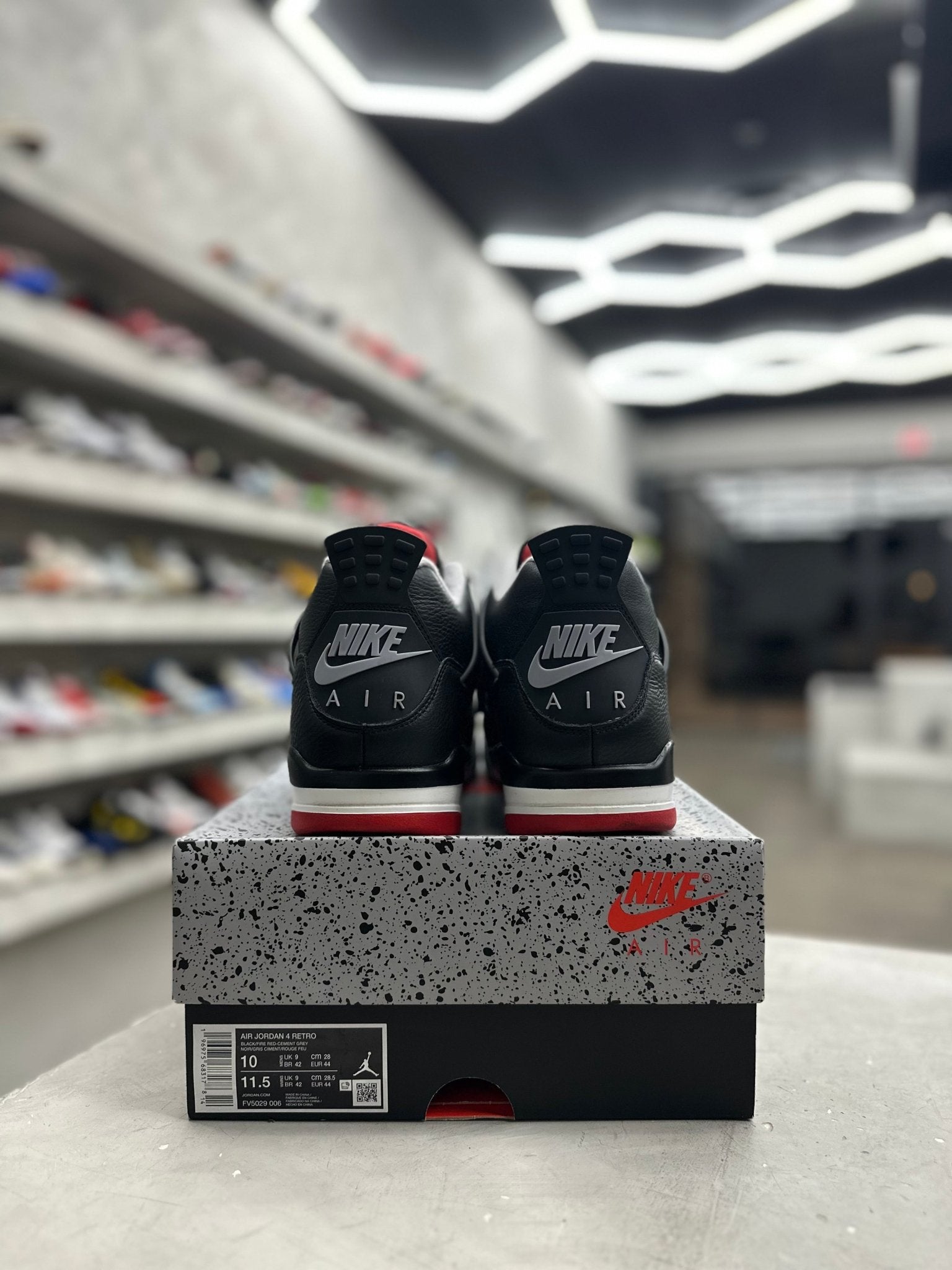 Jordan 4 Retro Bred Reimagined Sz 10 (PREOWNED) - Restock AveJordan 4 Retro Bred Reimagined Sz 10 (PREOWNED)Restock AveRestock Ave10Restock Ave