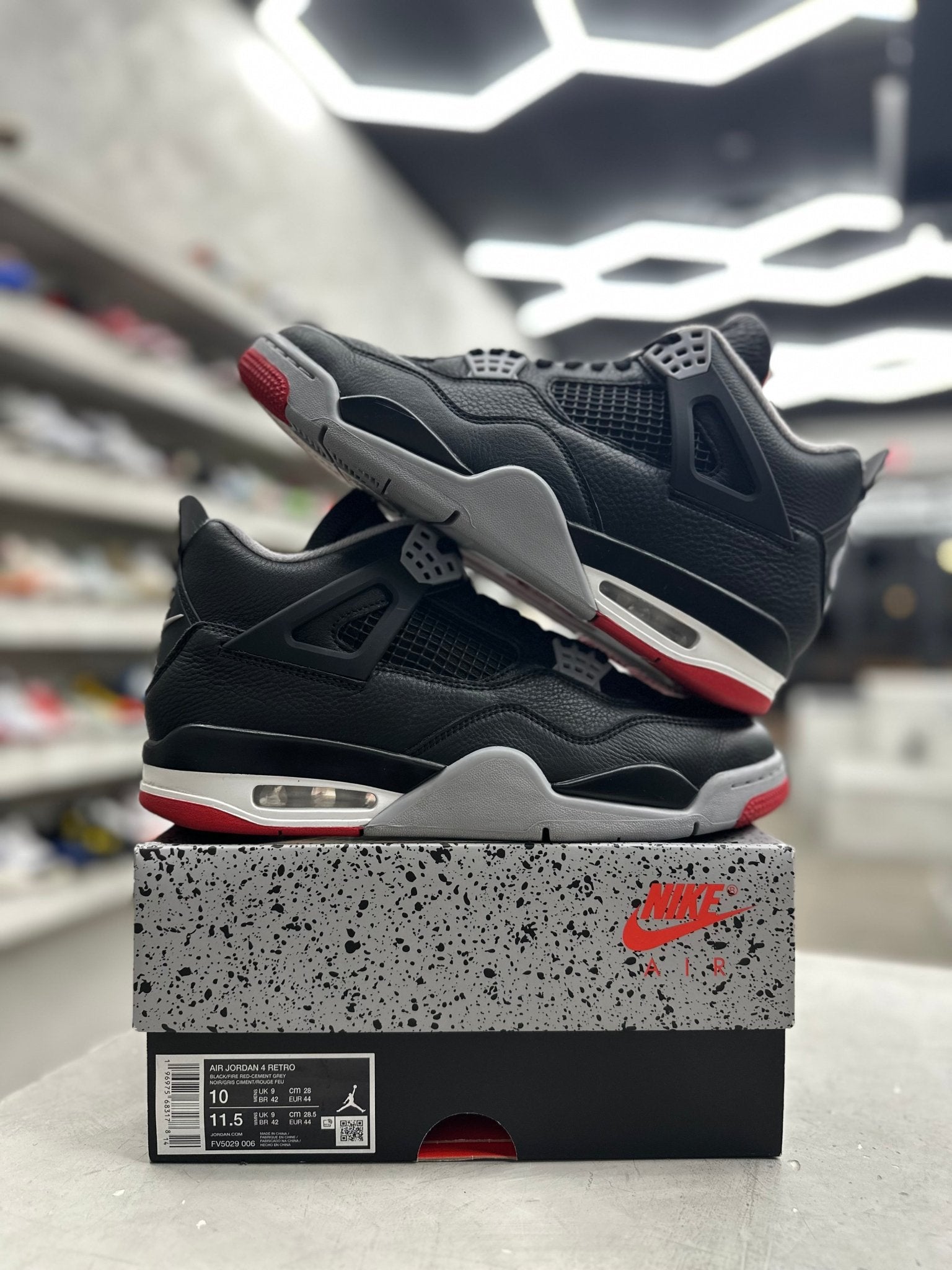Jordan 4 Retro Bred Reimagined Sz 10 (PREOWNED) - Restock AveJordan 4 Retro Bred Reimagined Sz 10 (PREOWNED)Restock AveRestock Ave10Restock Ave