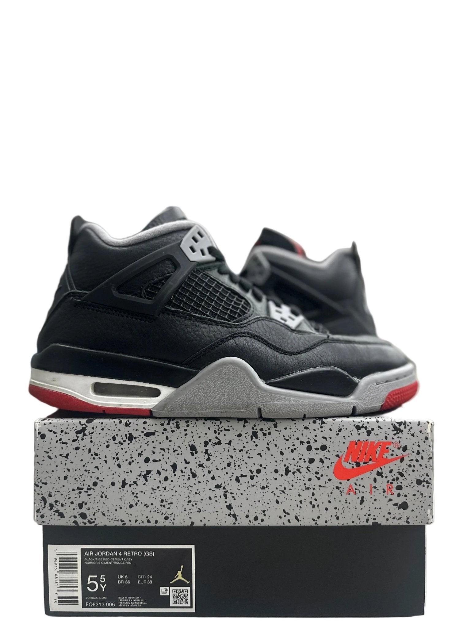 Jordan 4 Retro Bred Reimagined Sz 5.5 (PREOWNED) - Restock AveJordan 4 Retro Bred Reimagined Sz 5.5 (PREOWNED)Restock AveRestock Ave5.5Restock Ave