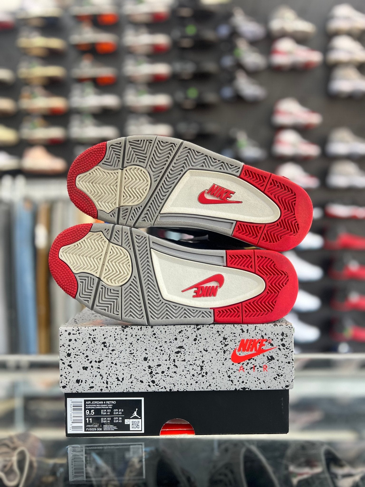 air jordan retro 4 size 9.5