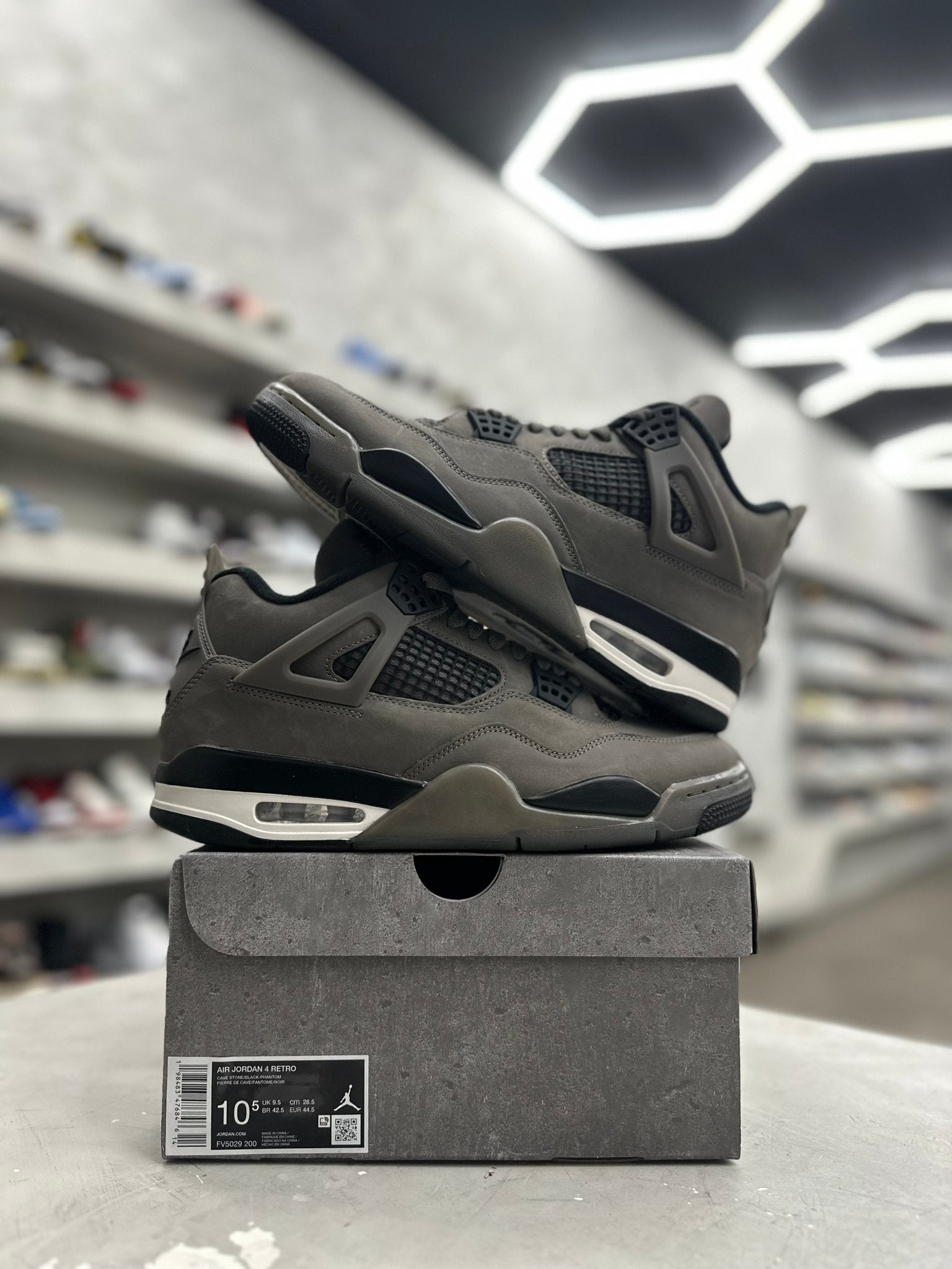 Jordan 4 Retro Cave Stone as 10.5 (PREOWNED) - Restock AveJordan 4 Retro Cave Stone as 10.5 (PREOWNED)Restock AveRestock Ave10.525605491Restock Ave