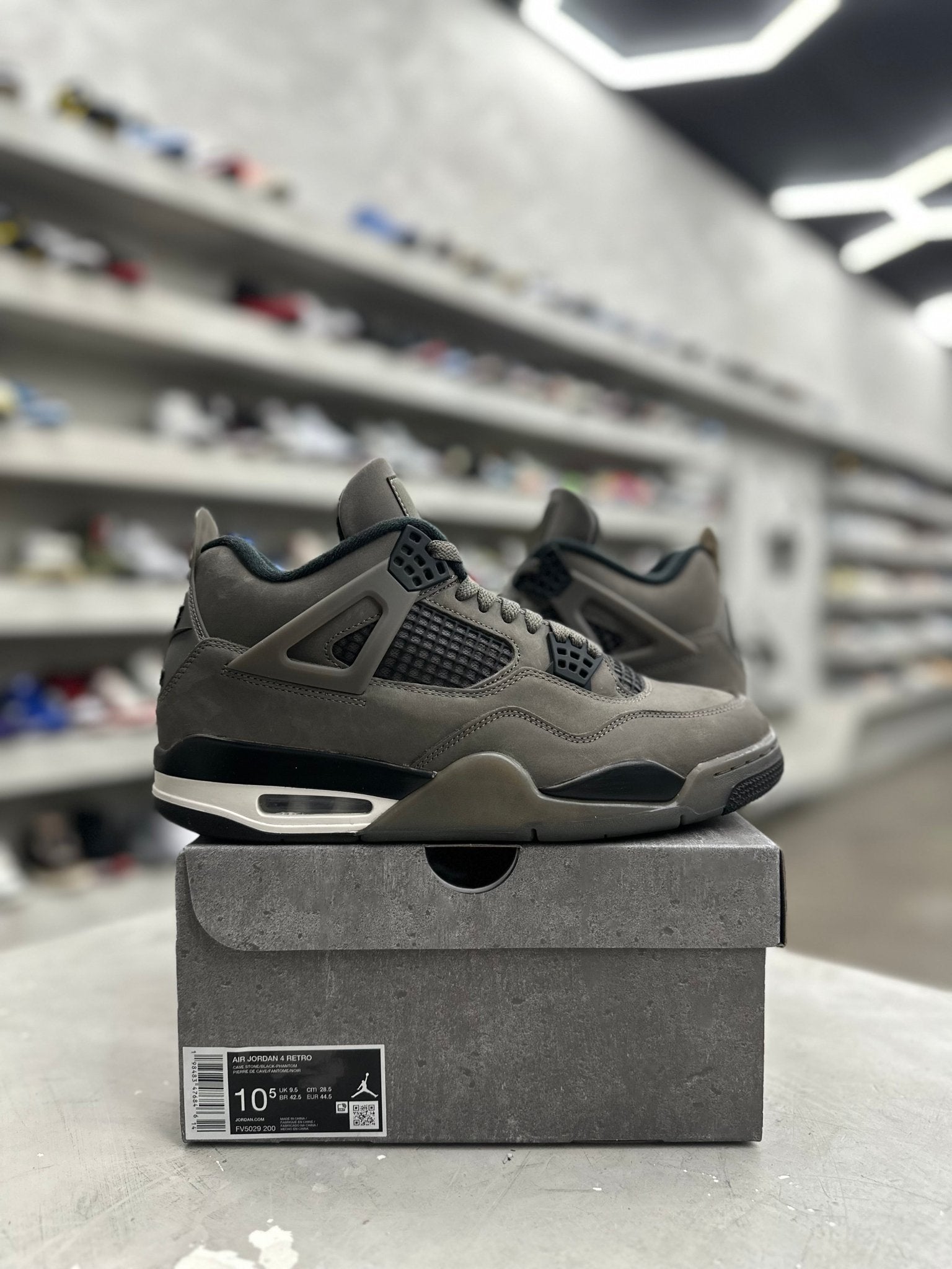 Jordan 4 Retro Cave Stone as 10.5 (PREOWNED) - Restock AveJordan 4 Retro Cave Stone as 10.5 (PREOWNED)Restock AveRestock Ave10.525605491Restock Ave