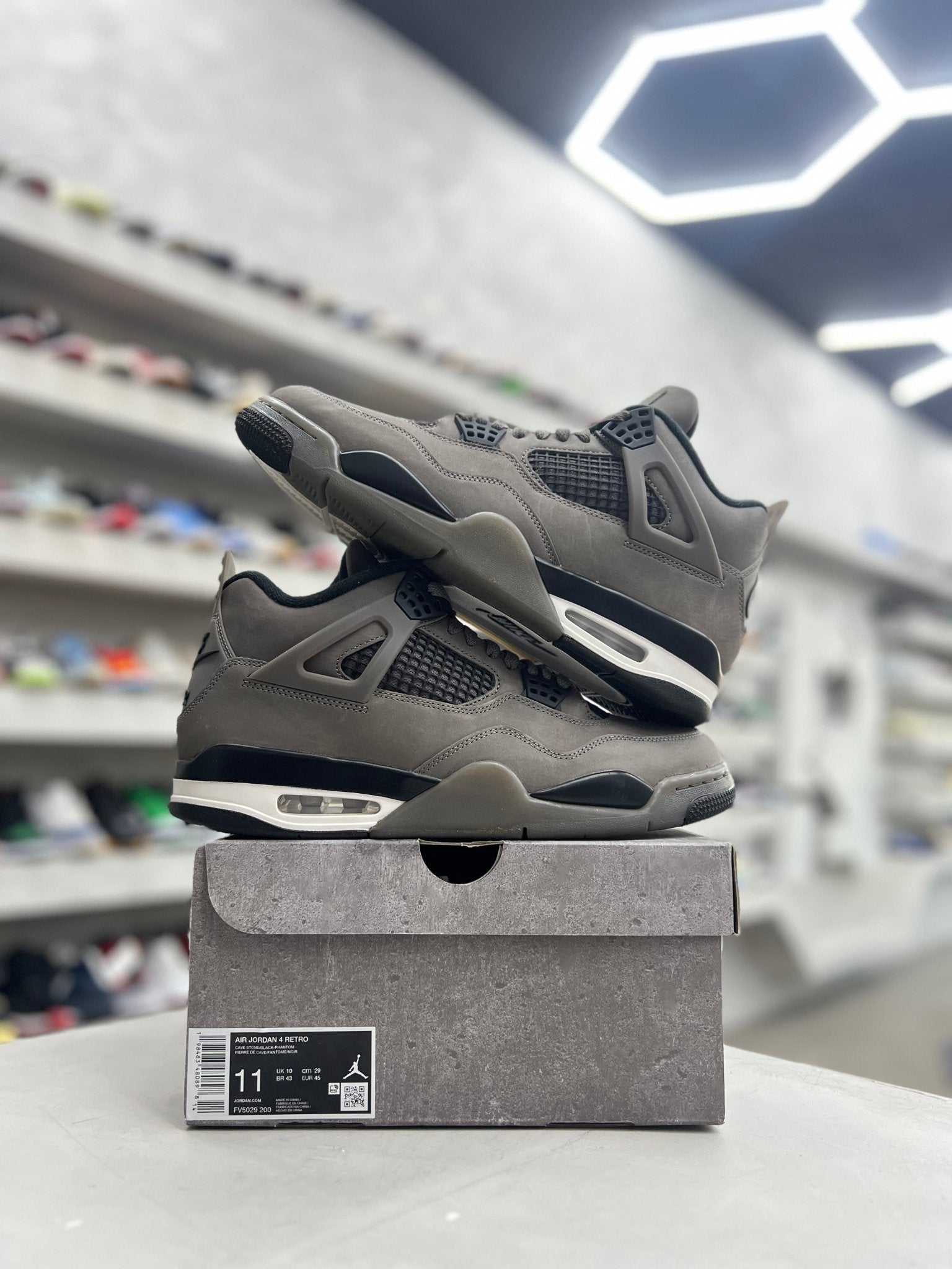 Jordan 4 Retro Cave Stone Sz 11 (PREOWNED) - Restock AveJordan 4 Retro Cave Stone Sz 11 (PREOWNED)Restock AveRestock Ave1191287155Restock Ave