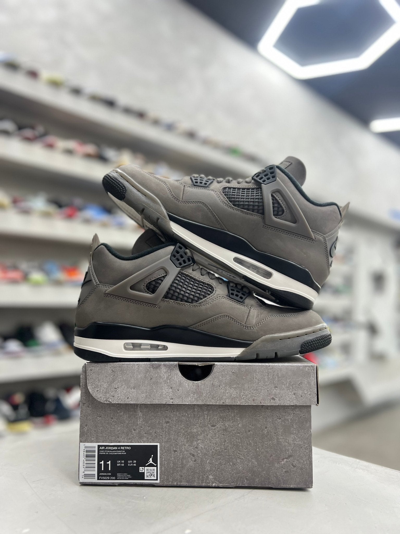 Jordan 4 Retro Cave Stone Sz 11 (PREOWNED) - Restock AveJordan 4 Retro Cave Stone Sz 11 (PREOWNED)Restock AveRestock Ave1191287155Restock Ave