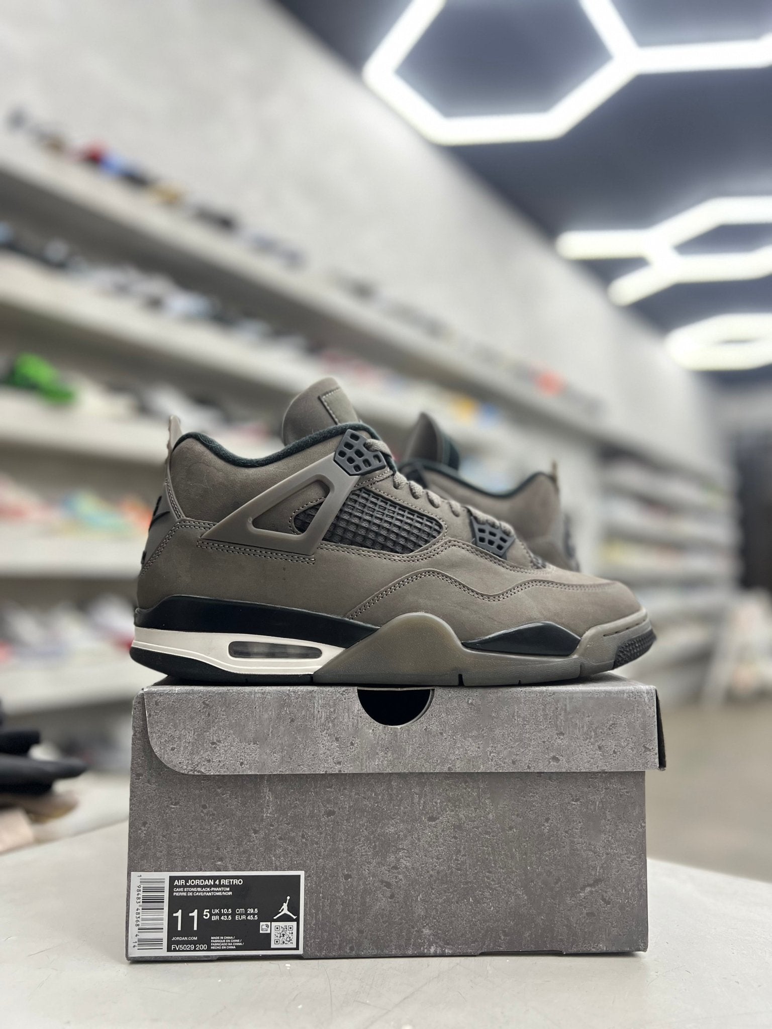 Jordan 4 Retro Cave Stone Sz 11.5 (PREOWNED) - Restock AveJordan 4 Retro Cave Stone Sz 11.5 (PREOWNED)Restock AveRestock Ave11.5Restock Ave